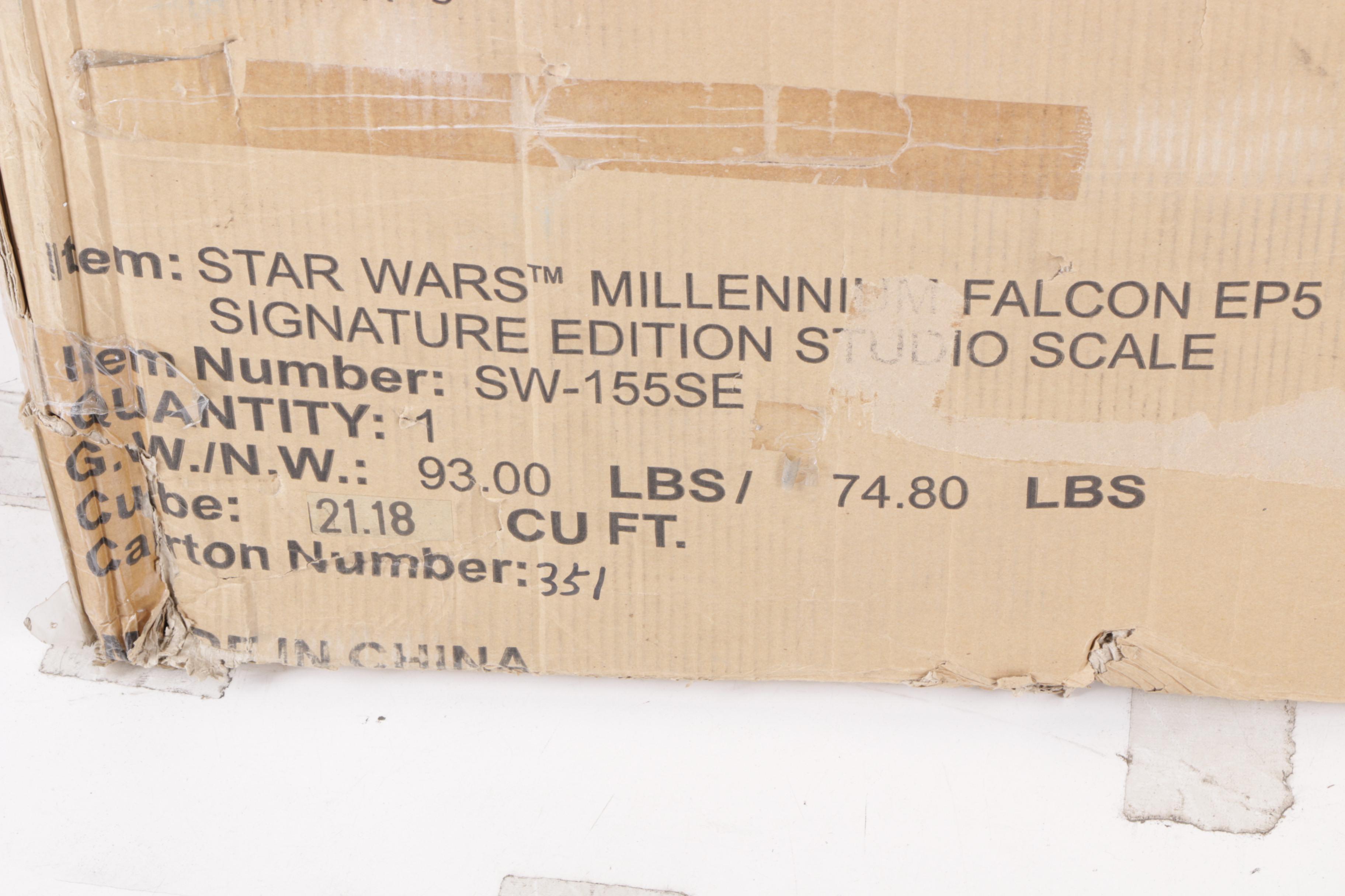 Star Wars 30th Anniversary Millennium Falcon with Harrison Ford Autograph