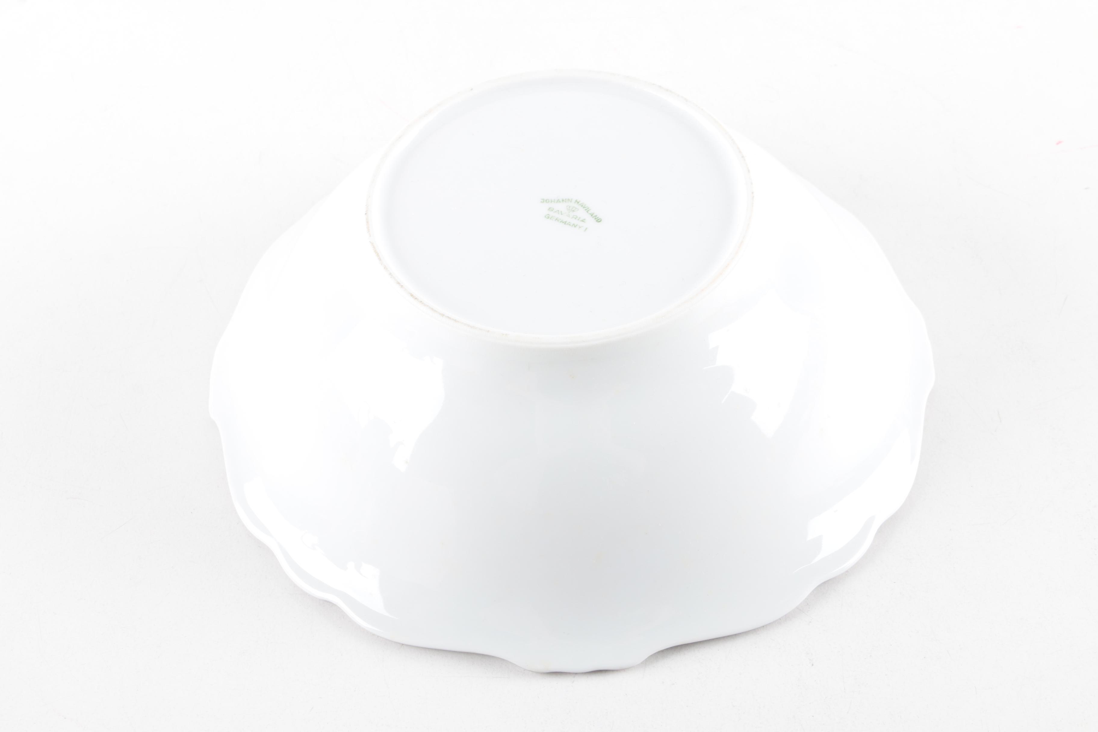 Johann Haviland Barvaria "Blue Garland" Serveware