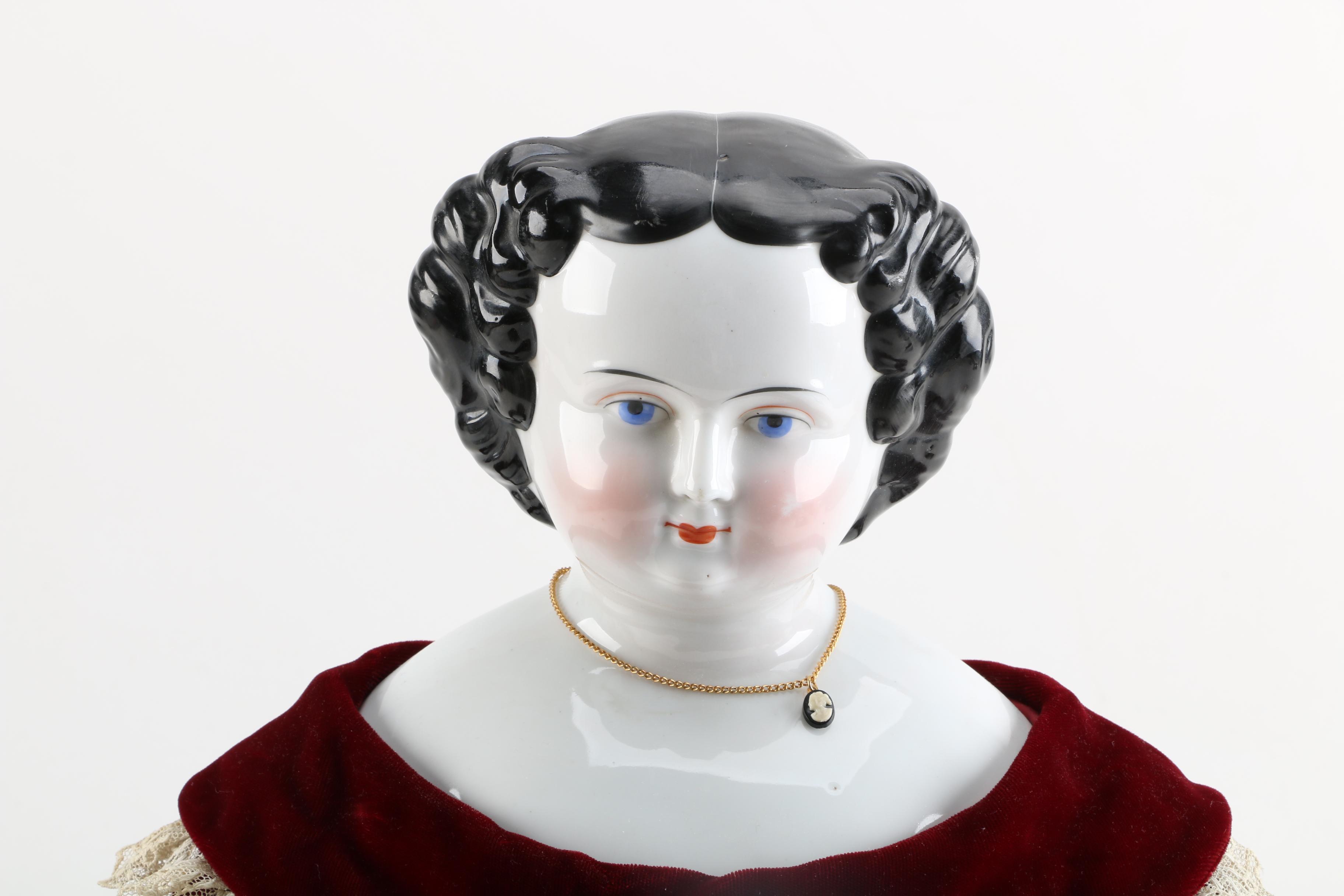 Antique China Head Doll