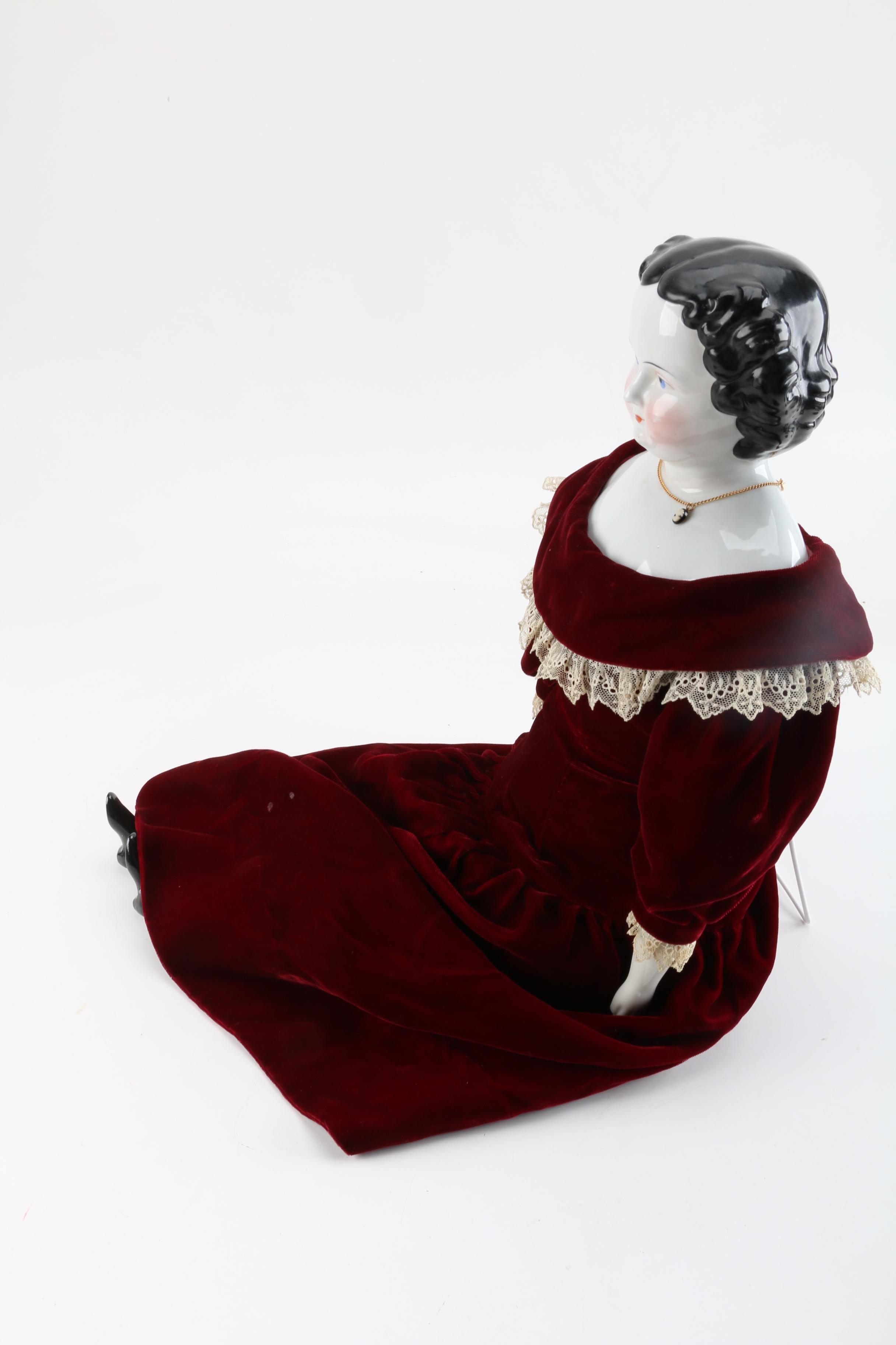 Antique China Head Doll