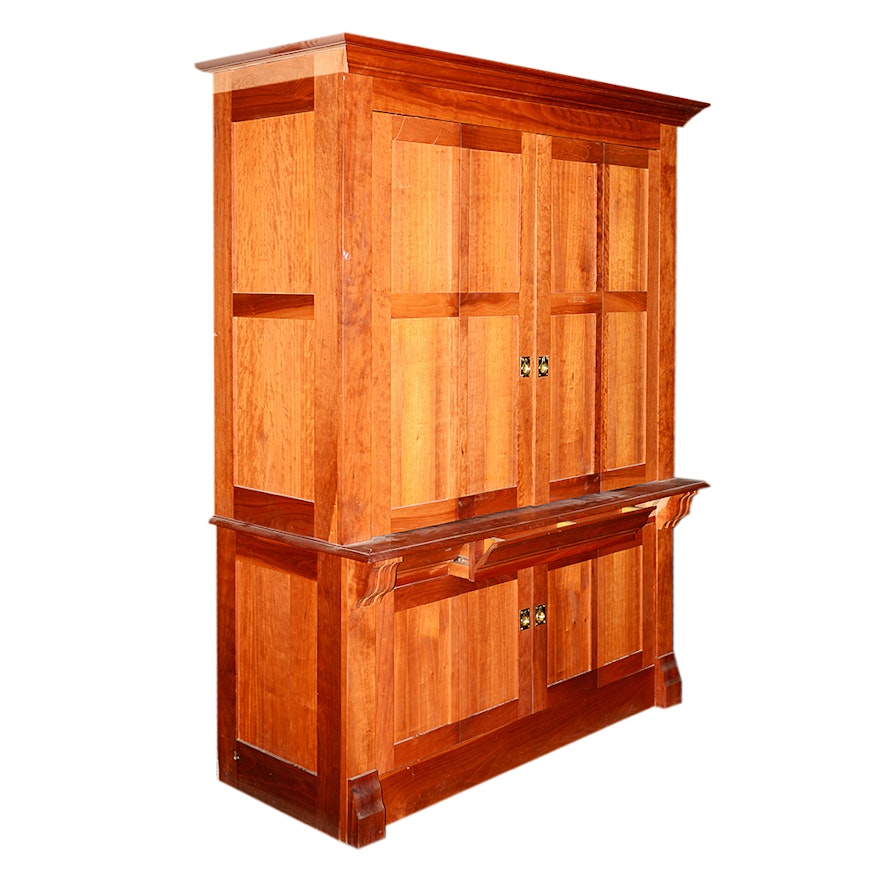 Wooden Cabinet Desk
