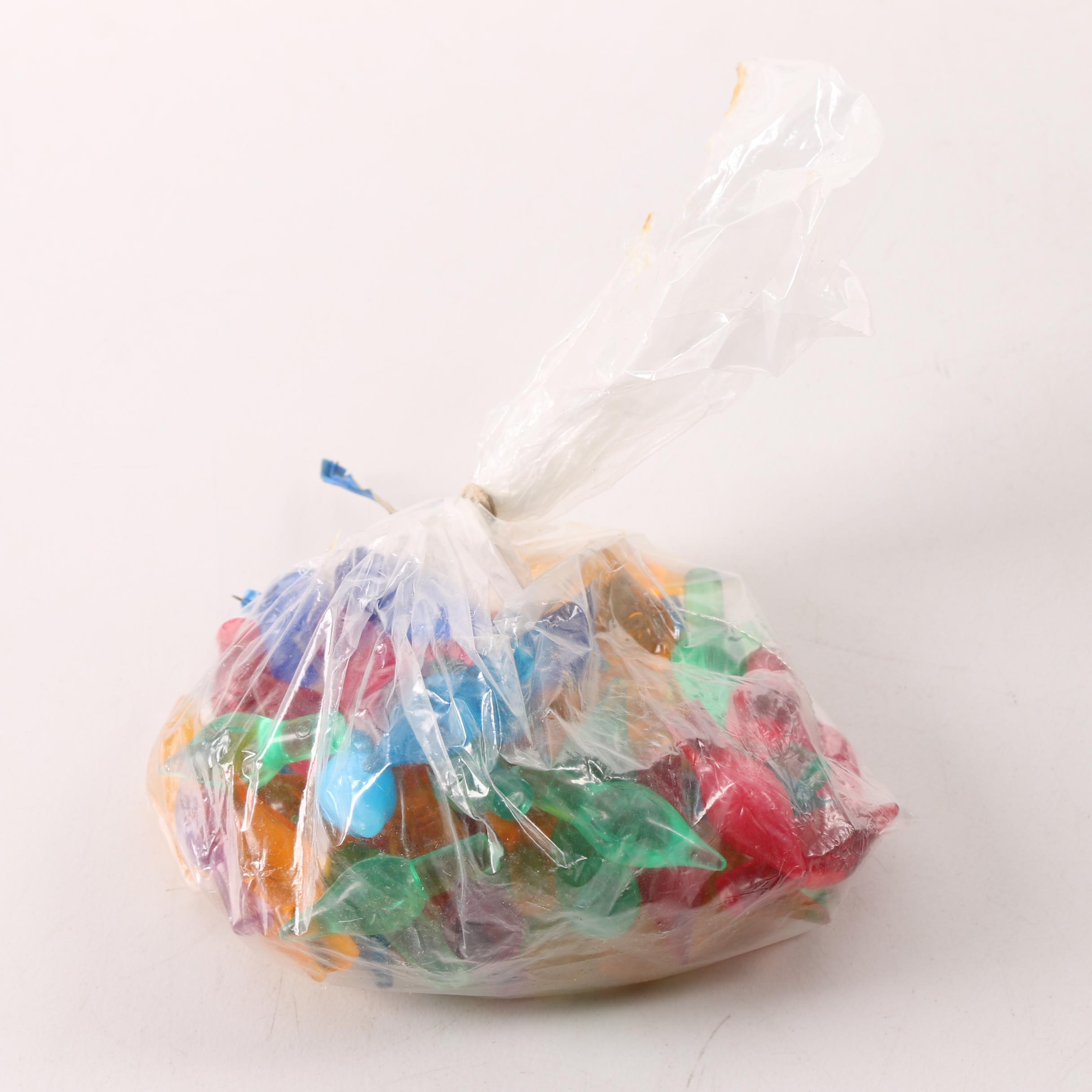 Vintage Ceramic Illuminated Table Top Christmas Tree