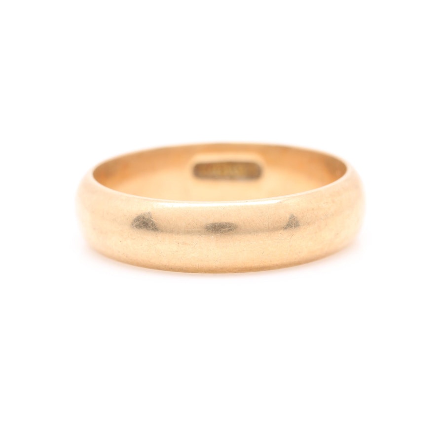 14K Yellow Gold Ring