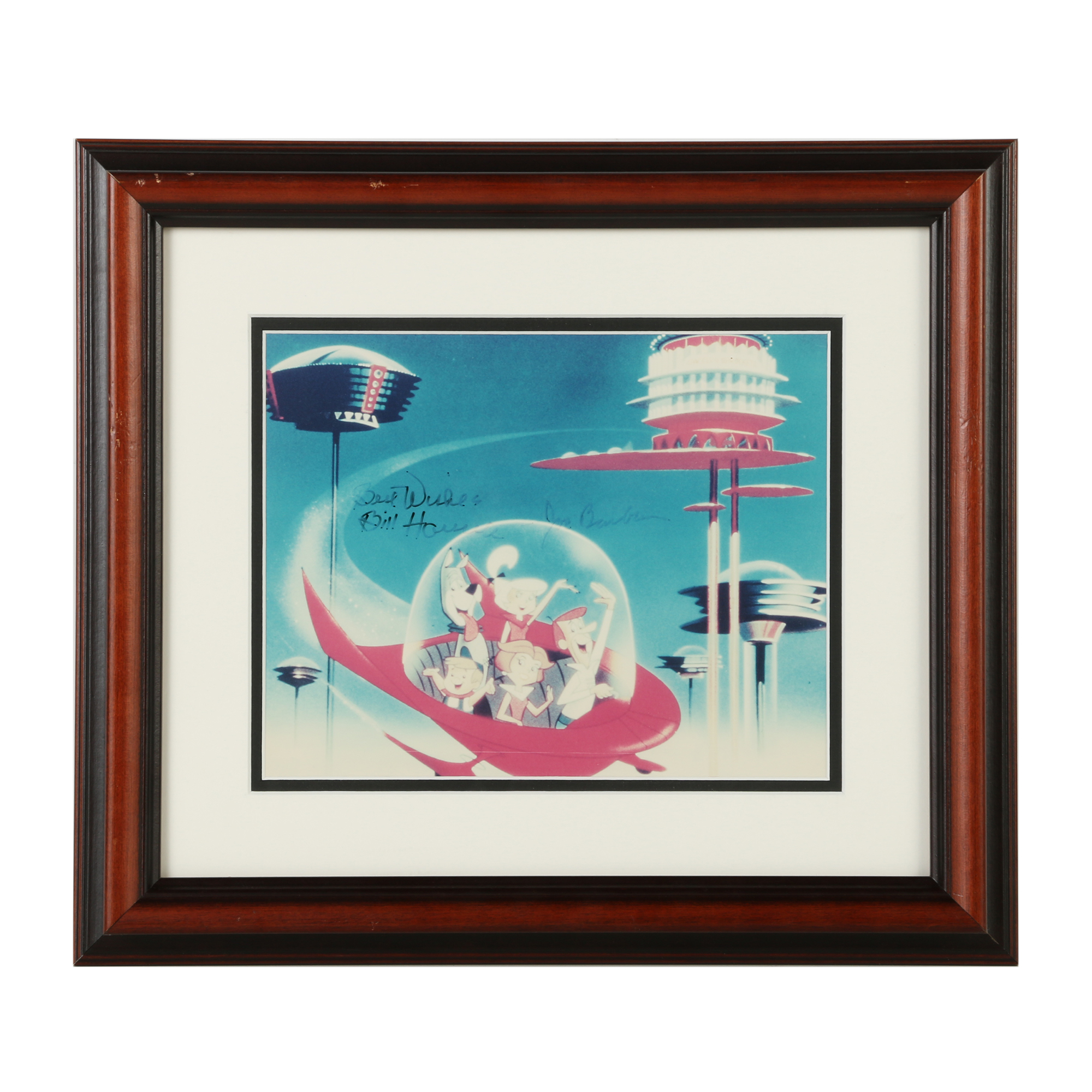 Signed Reproduction Digital Photograph "The Jetsons"