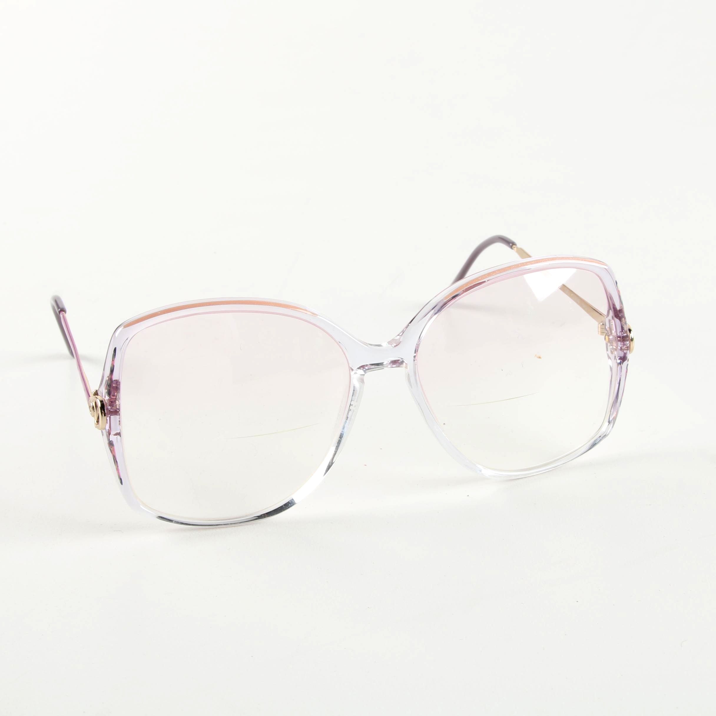 Vintage Gucci Oversized Prescription Eyeglasses