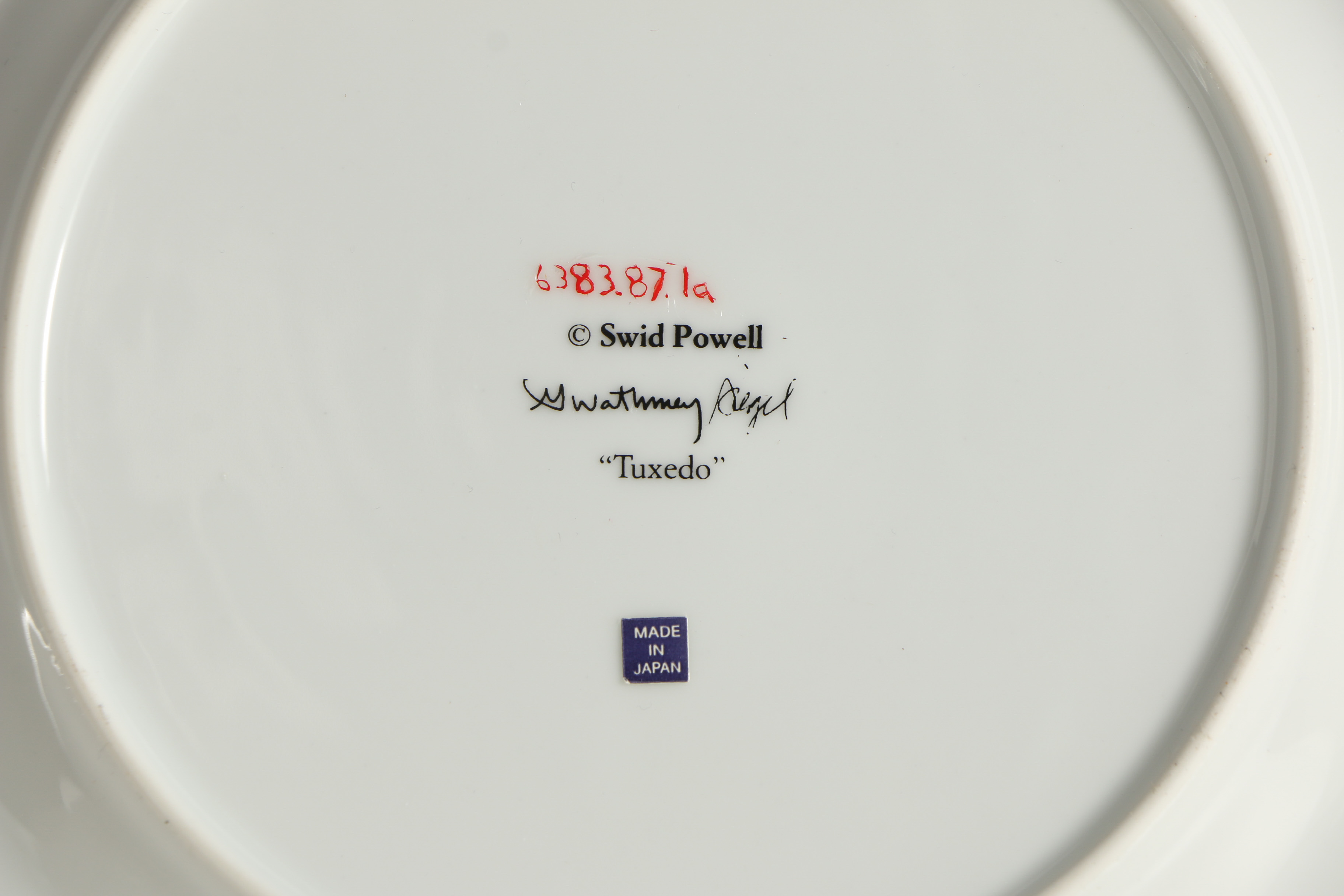 Charles Gwathmey and Robert Siegel "Tuxedo" Bone China Dinnerware