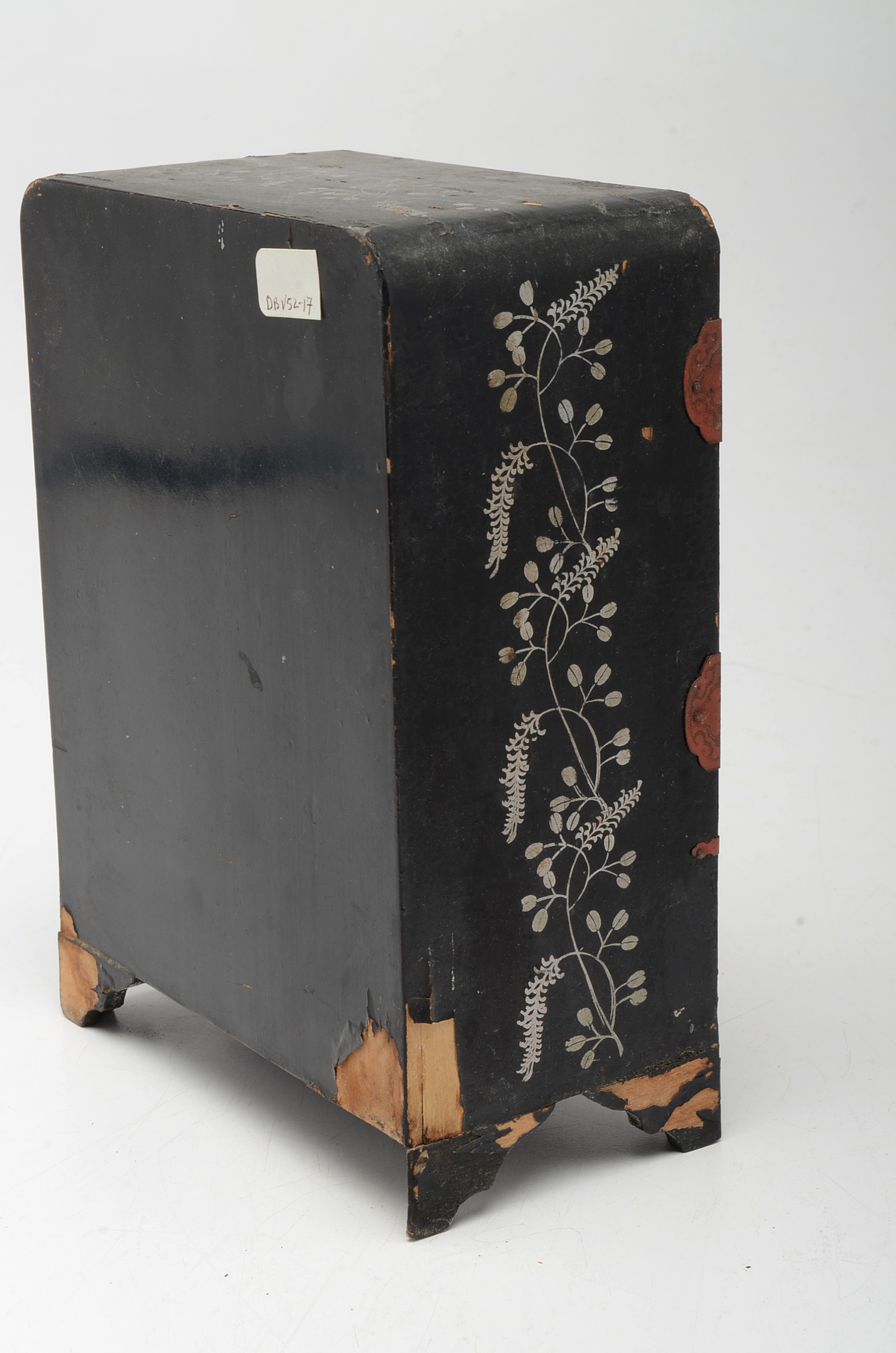 Serpentine Chop Seal and Antique Jewelry Box