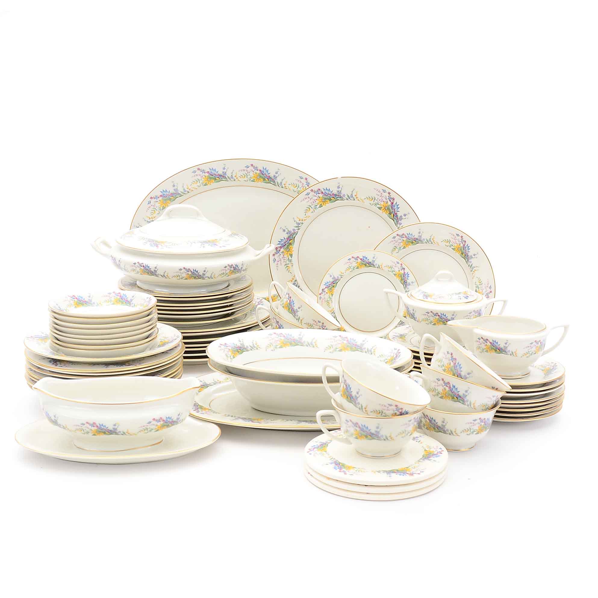 Arcadian Fine China "Spring Glory" China Set