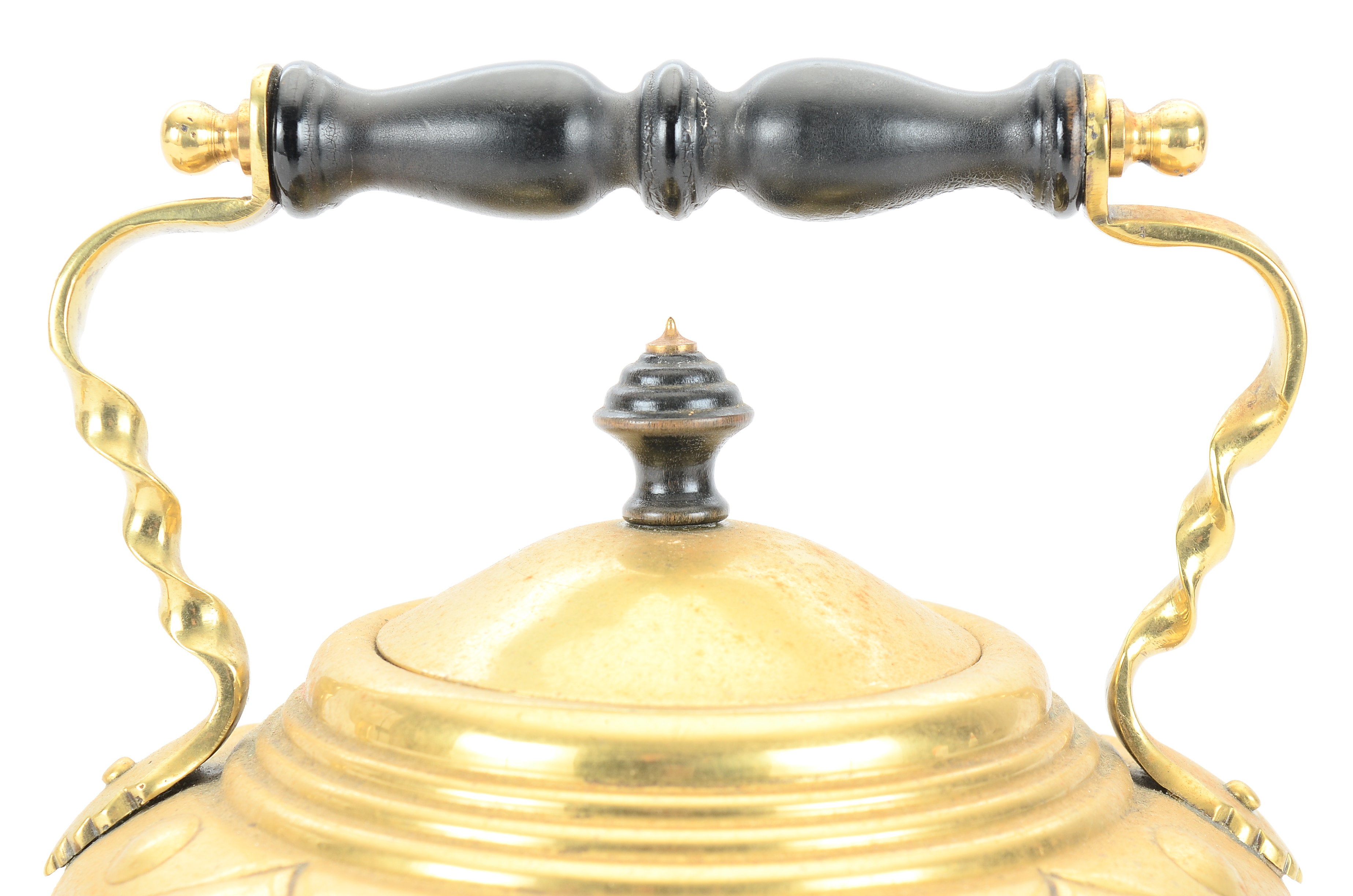 Vintage Brass Teapot on Stand