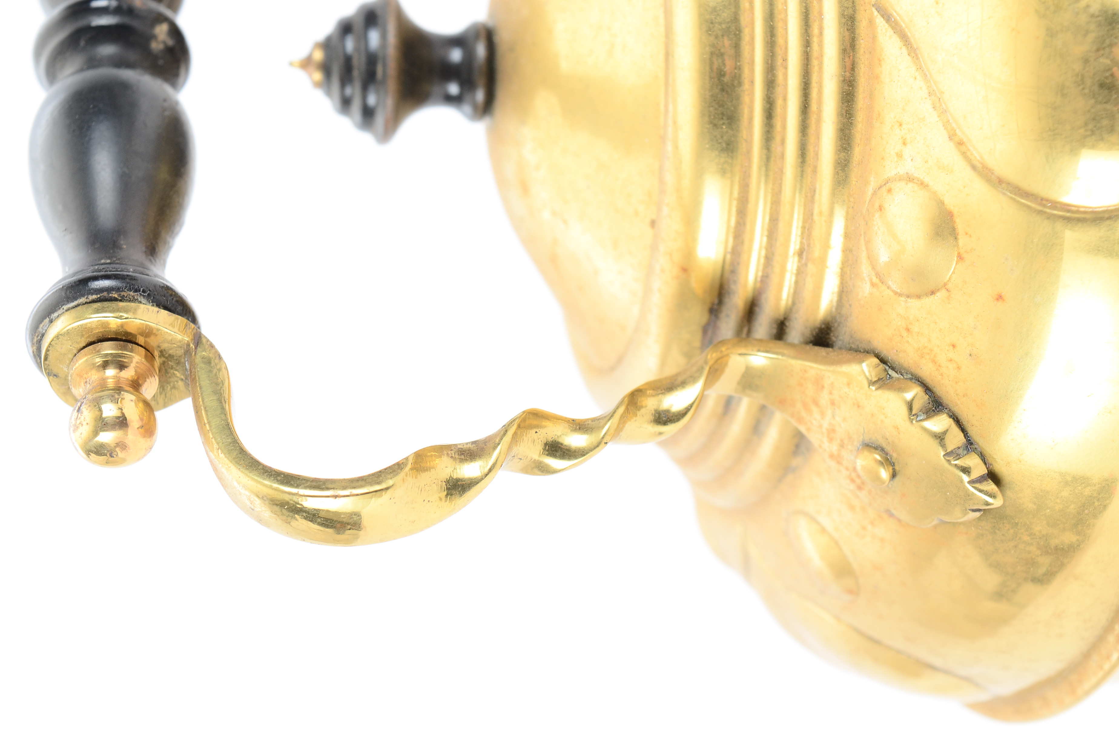 Vintage Brass Teapot on Stand