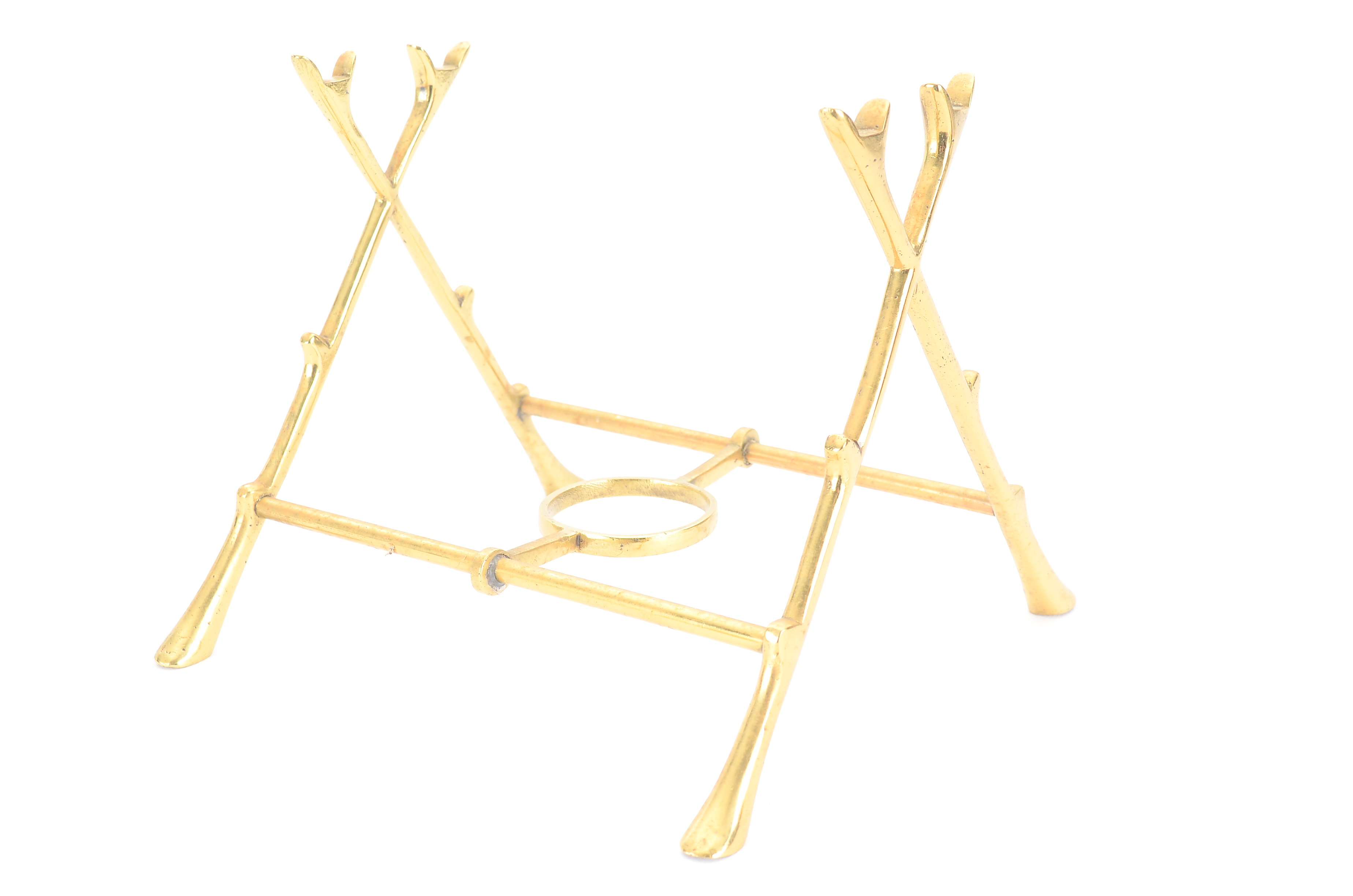 Vintage Brass Teapot on Stand