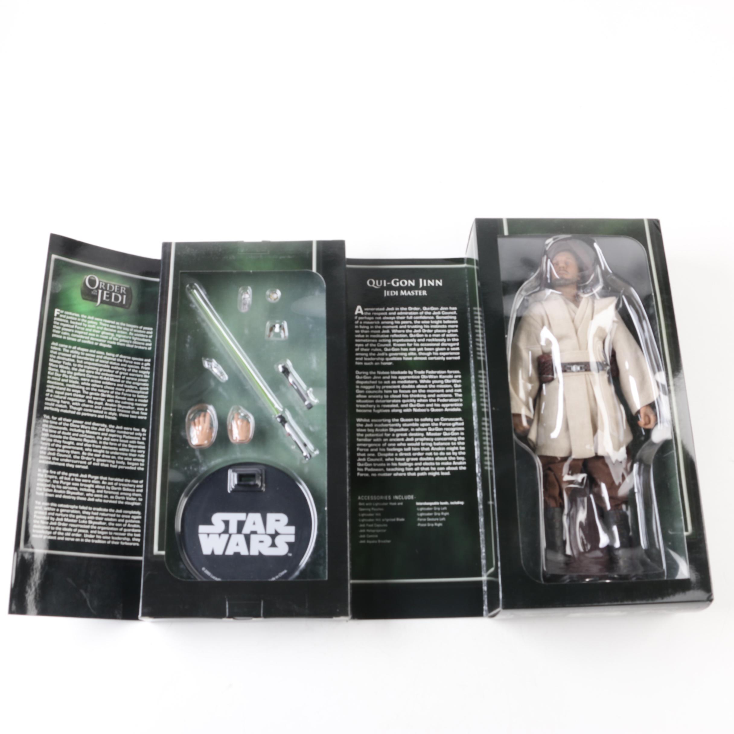 Sideshow Collectibles Star Wars Qui-Gon Jinn Collectible Action Figure