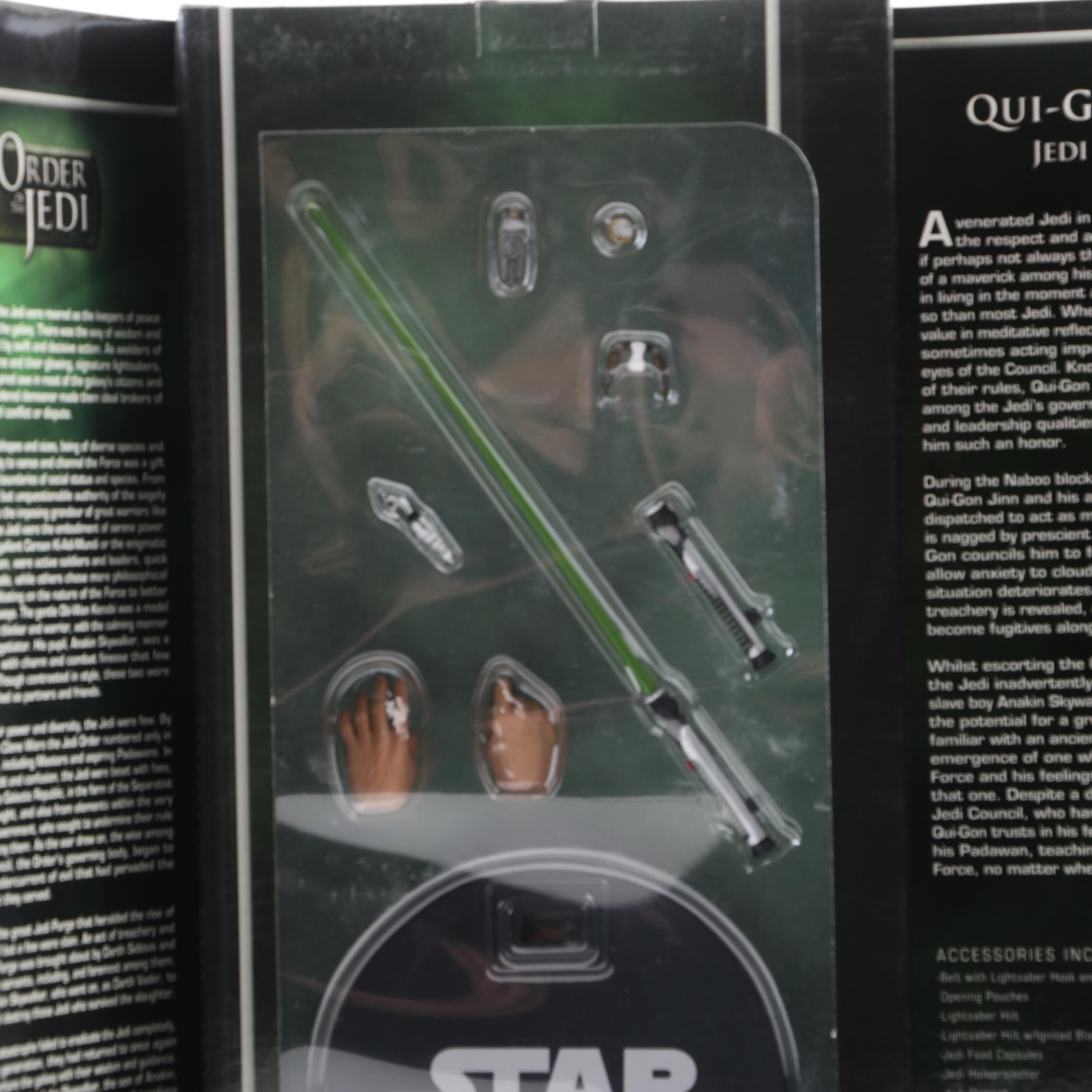 Sideshow Collectibles Star Wars Qui-Gon Jinn Collectible Action Figure
