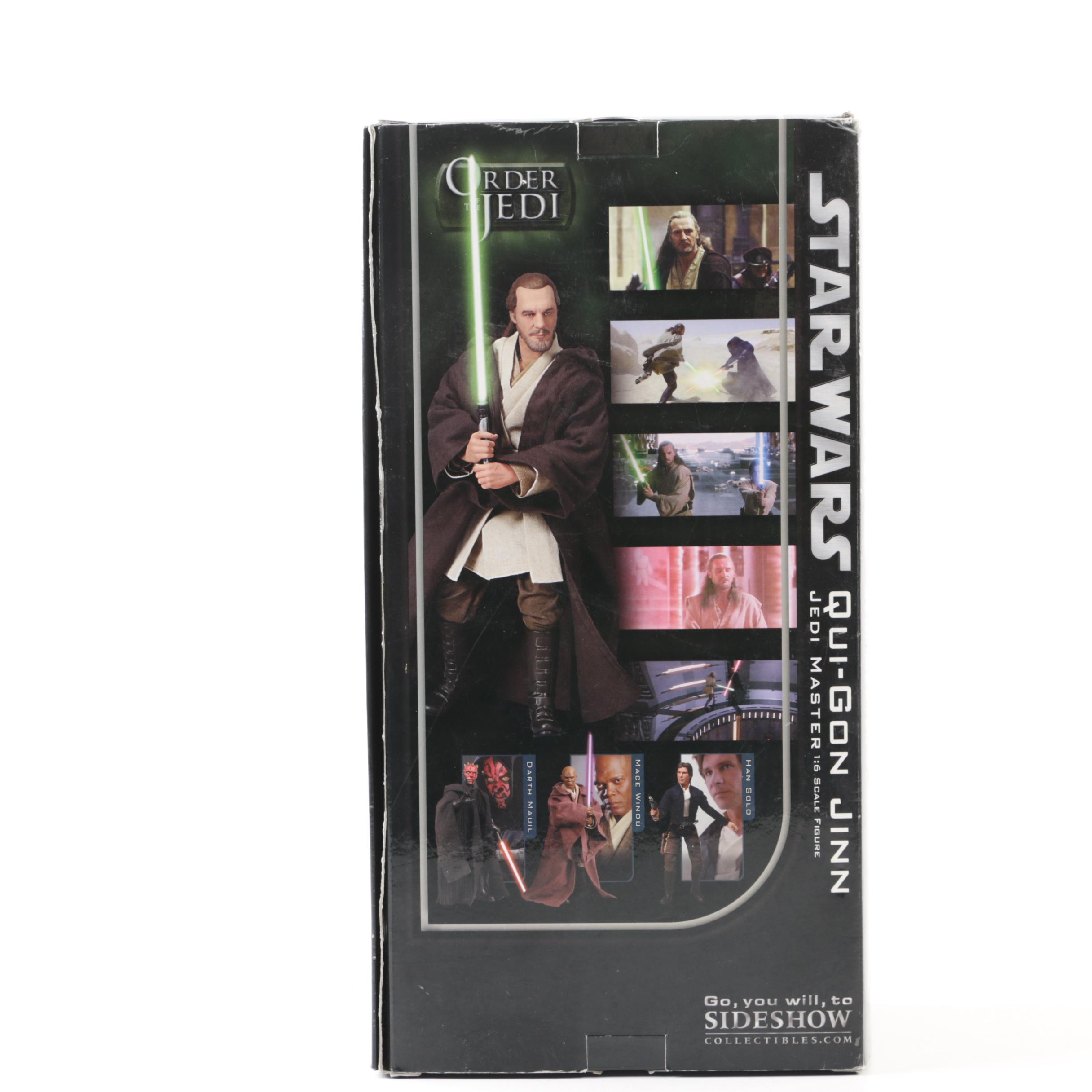 Sideshow Collectibles Star Wars Qui-Gon Jinn Collectible Action Figure