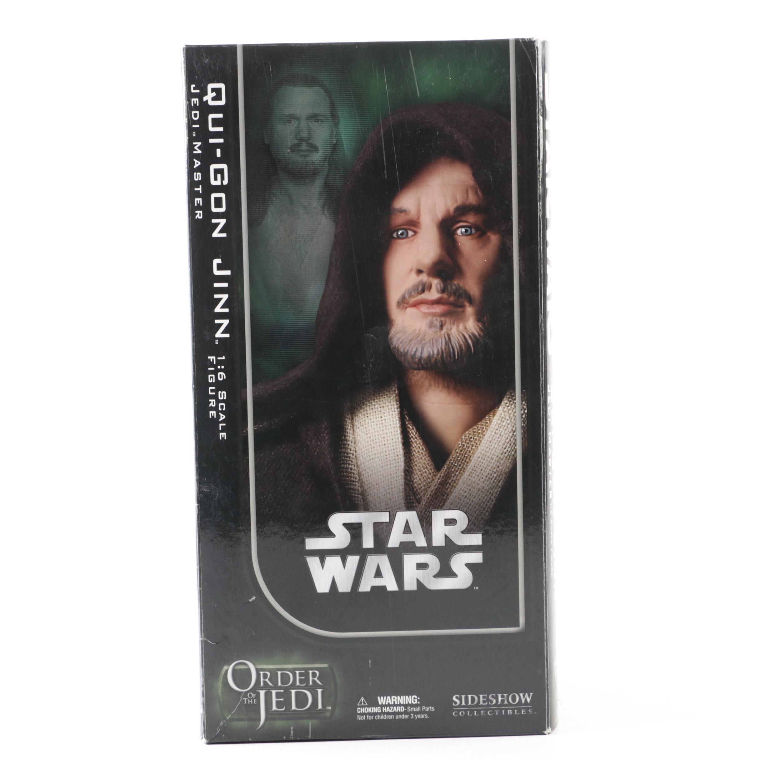 Sideshow Collectibles Star Wars Qui-Gon Jinn Collectible Action Figure