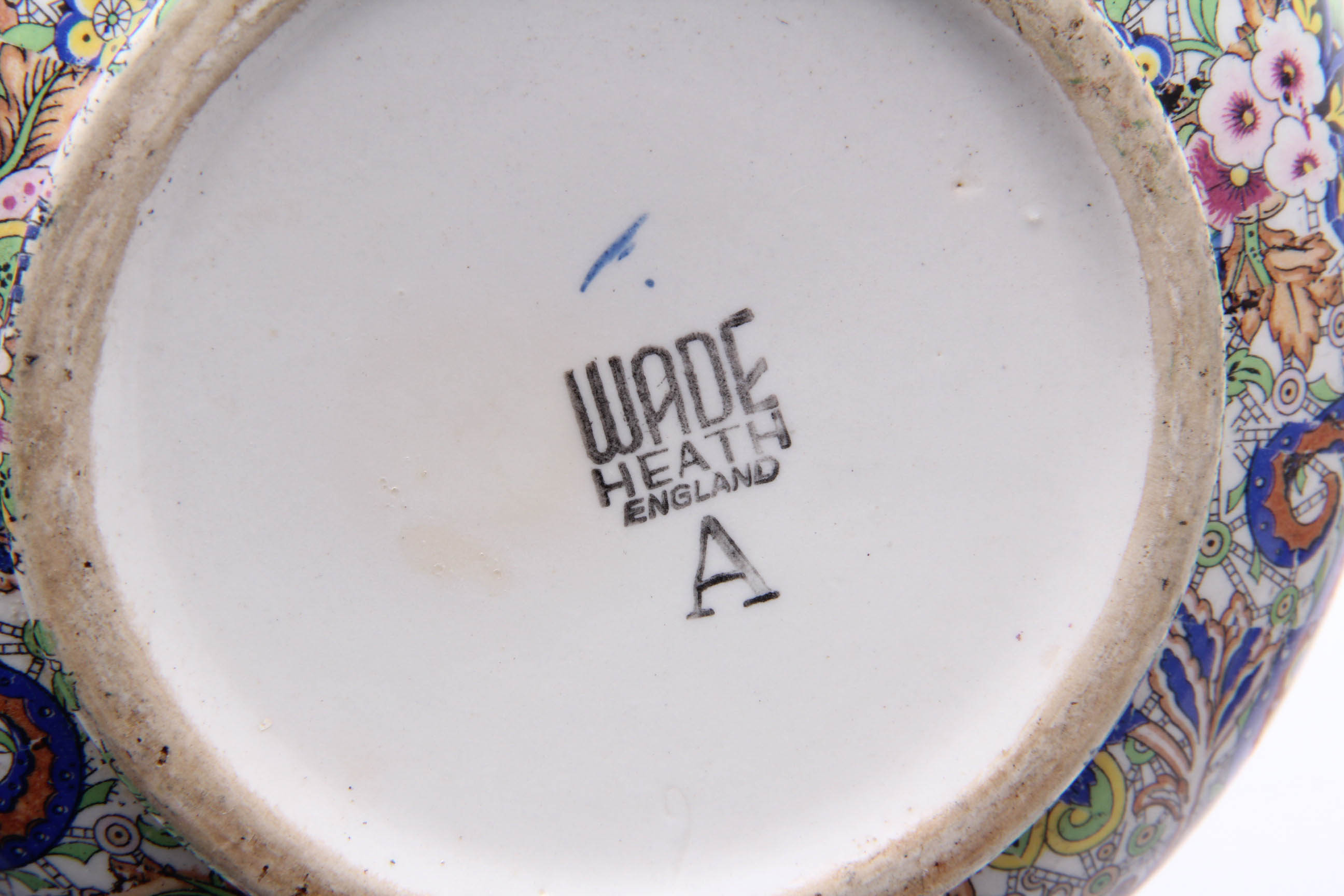 Antique Wade Heath Porcelain Chintz Transferware