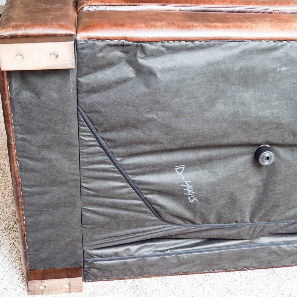 Italian Leather Sofa by Soft Line S.p.A.