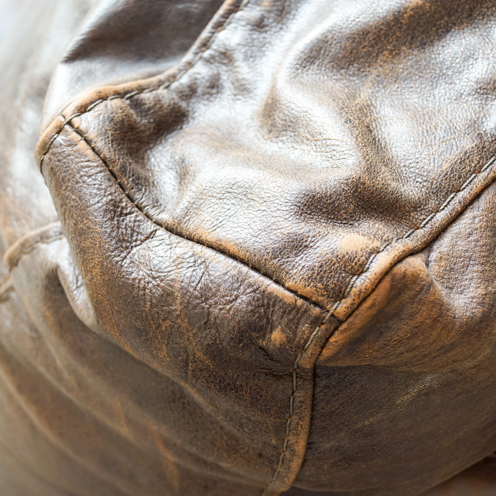 Italian Leather Sofa by Soft Line S.p.A.