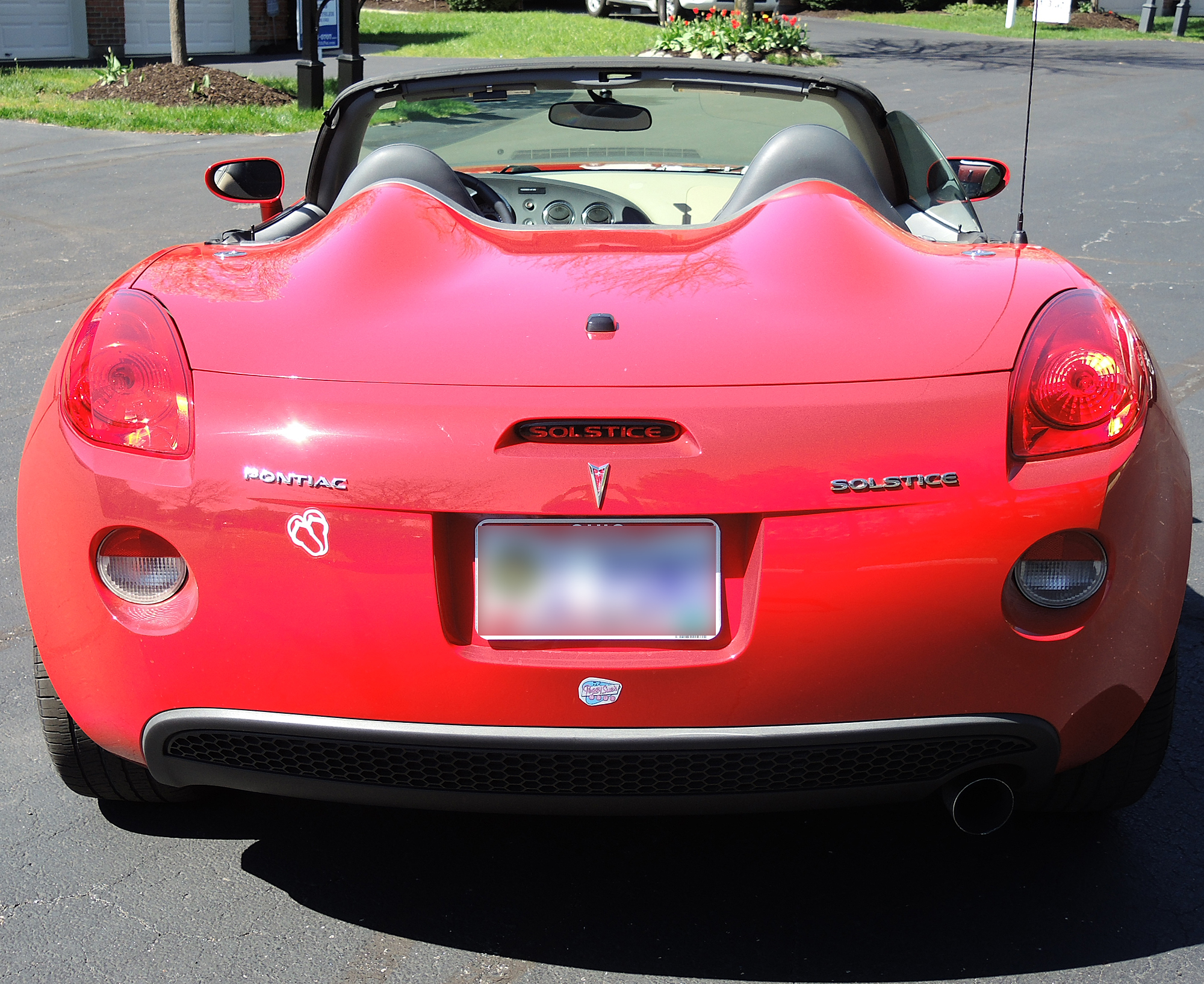 2006 Red Pontiac Solstice Convertible