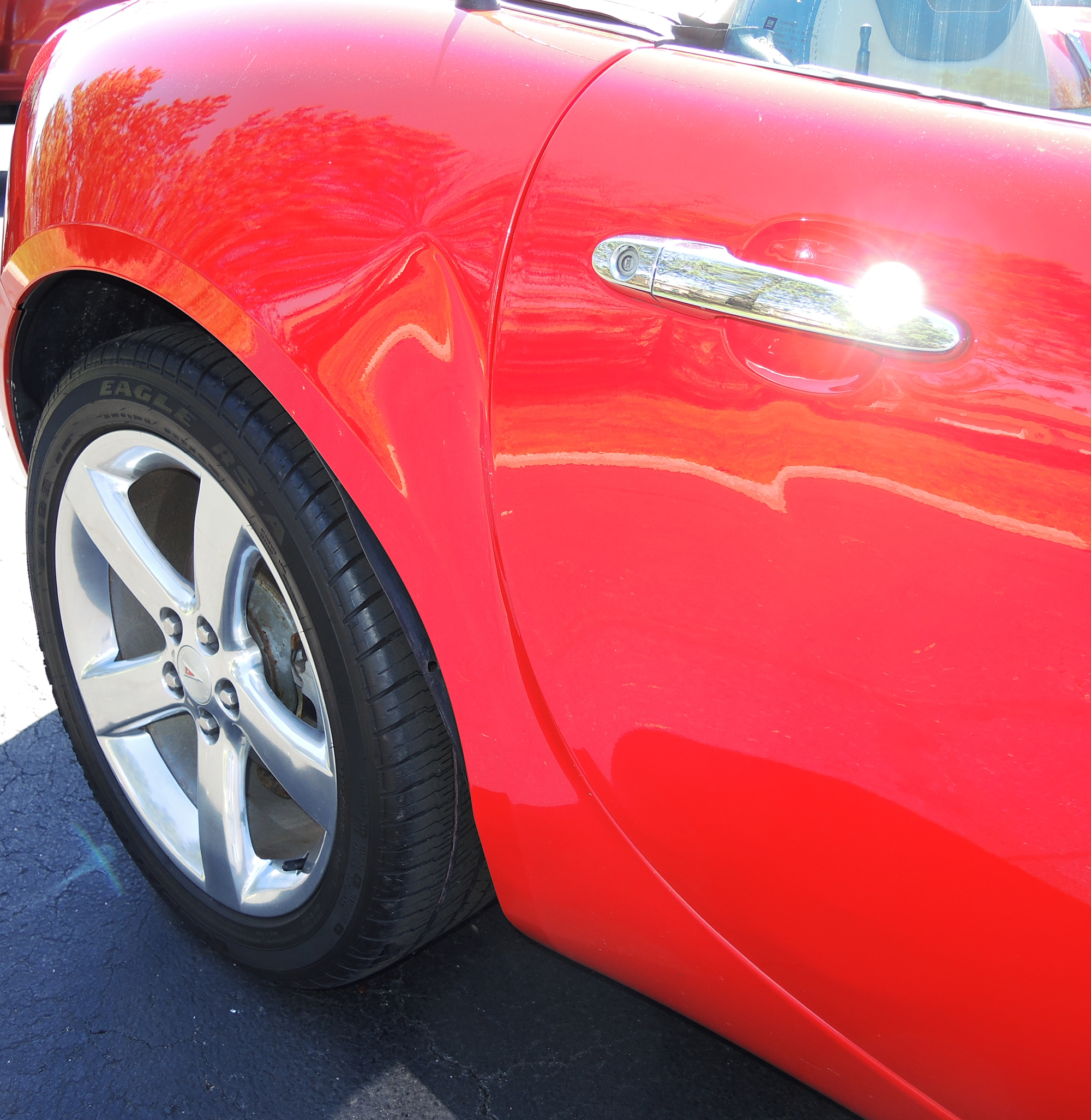 2006 Red Pontiac Solstice Convertible