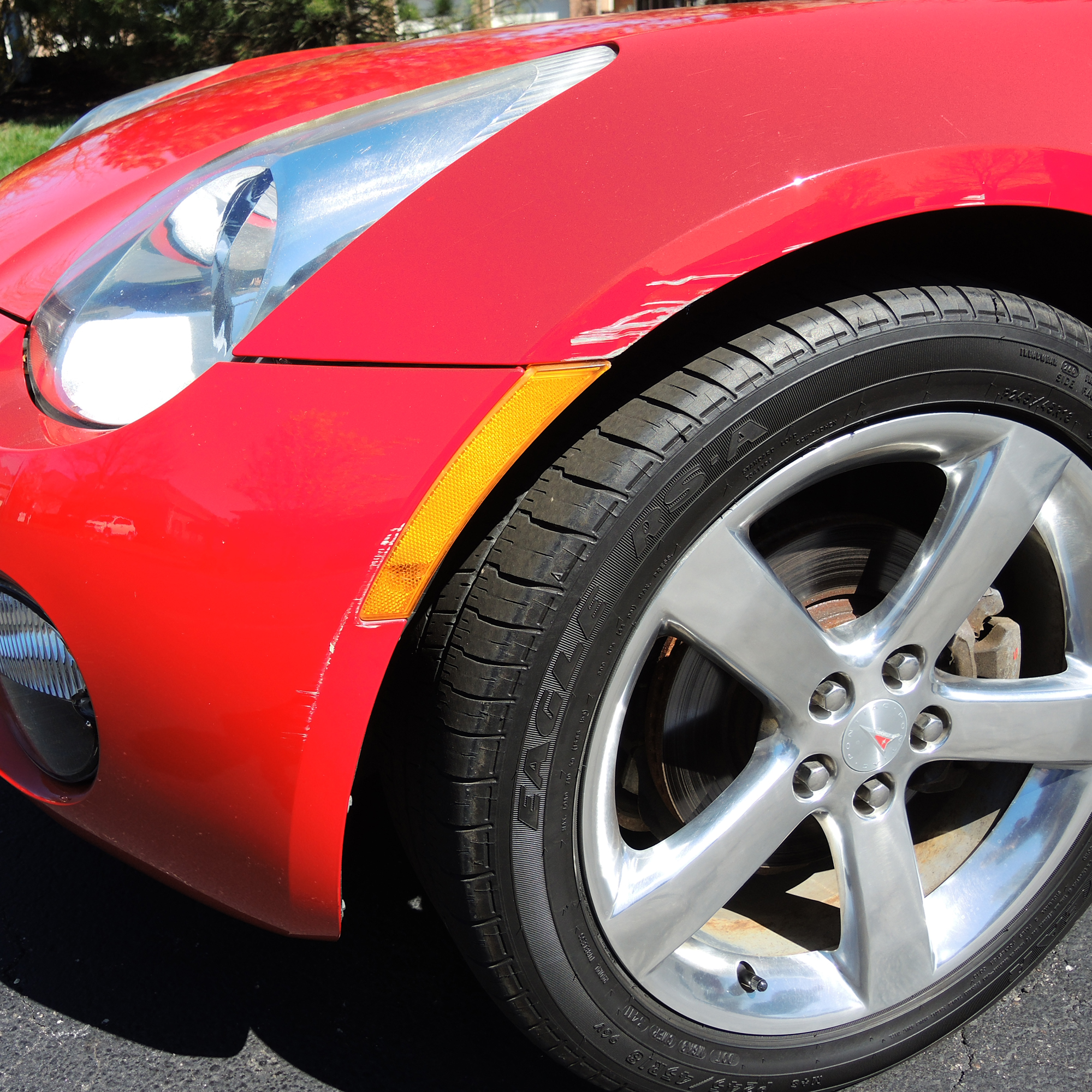 2006 Red Pontiac Solstice Convertible