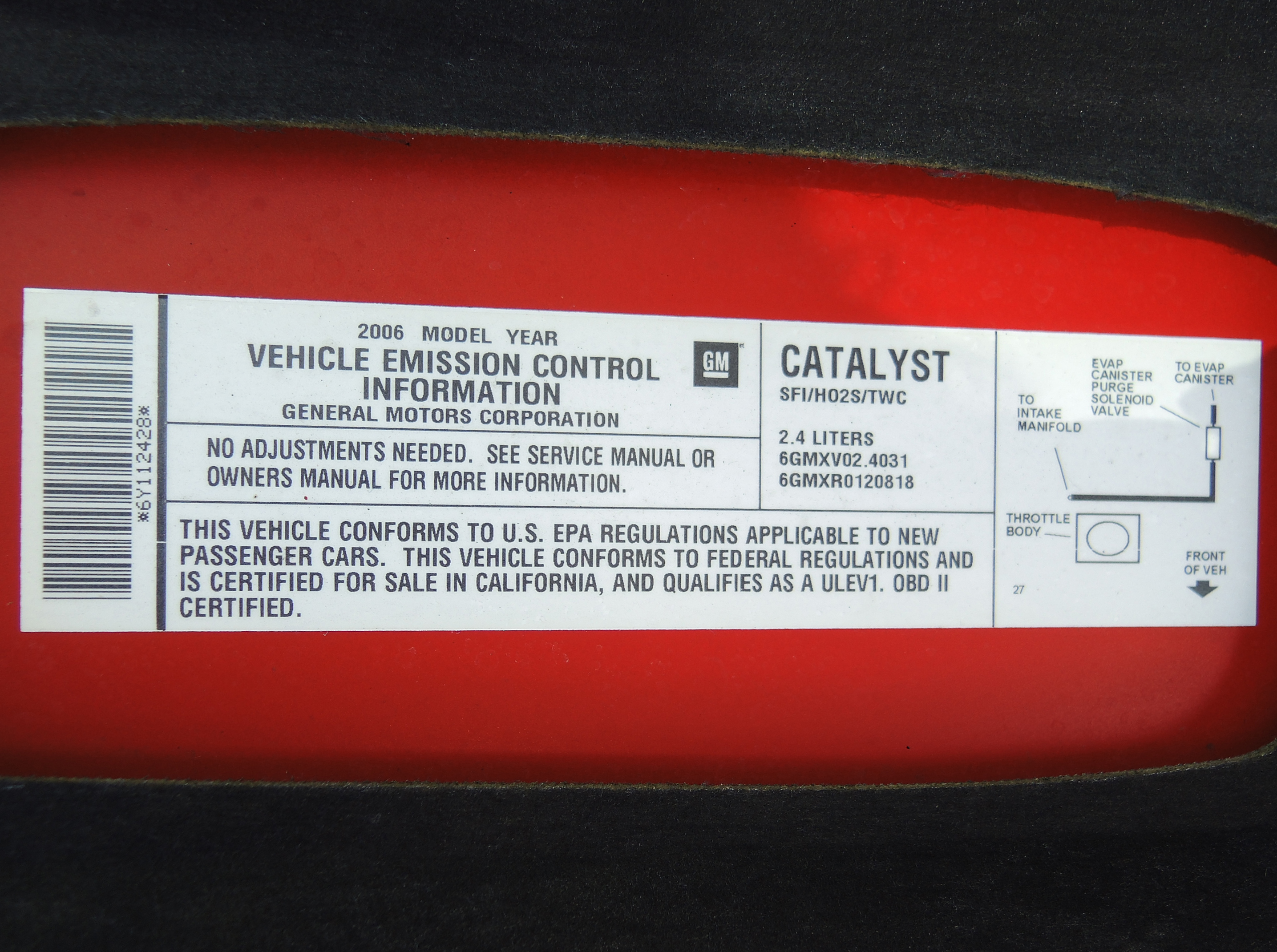 2006 Red Pontiac Solstice Convertible