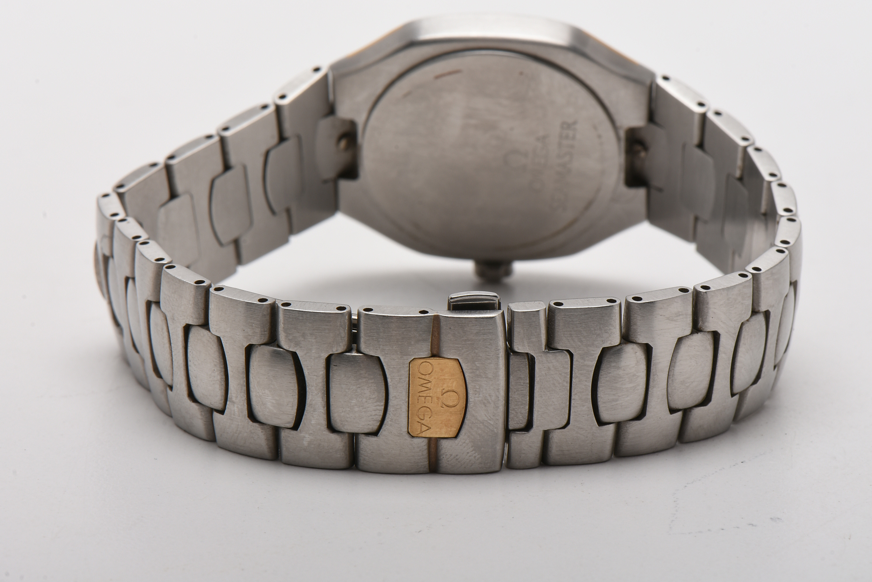 Omega Seamaster Polaris 18K Yellow Gold and Stainless Steel Watch