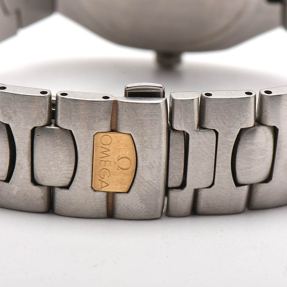 Omega Seamaster Polaris 18K Yellow Gold and Stainless Steel Watch