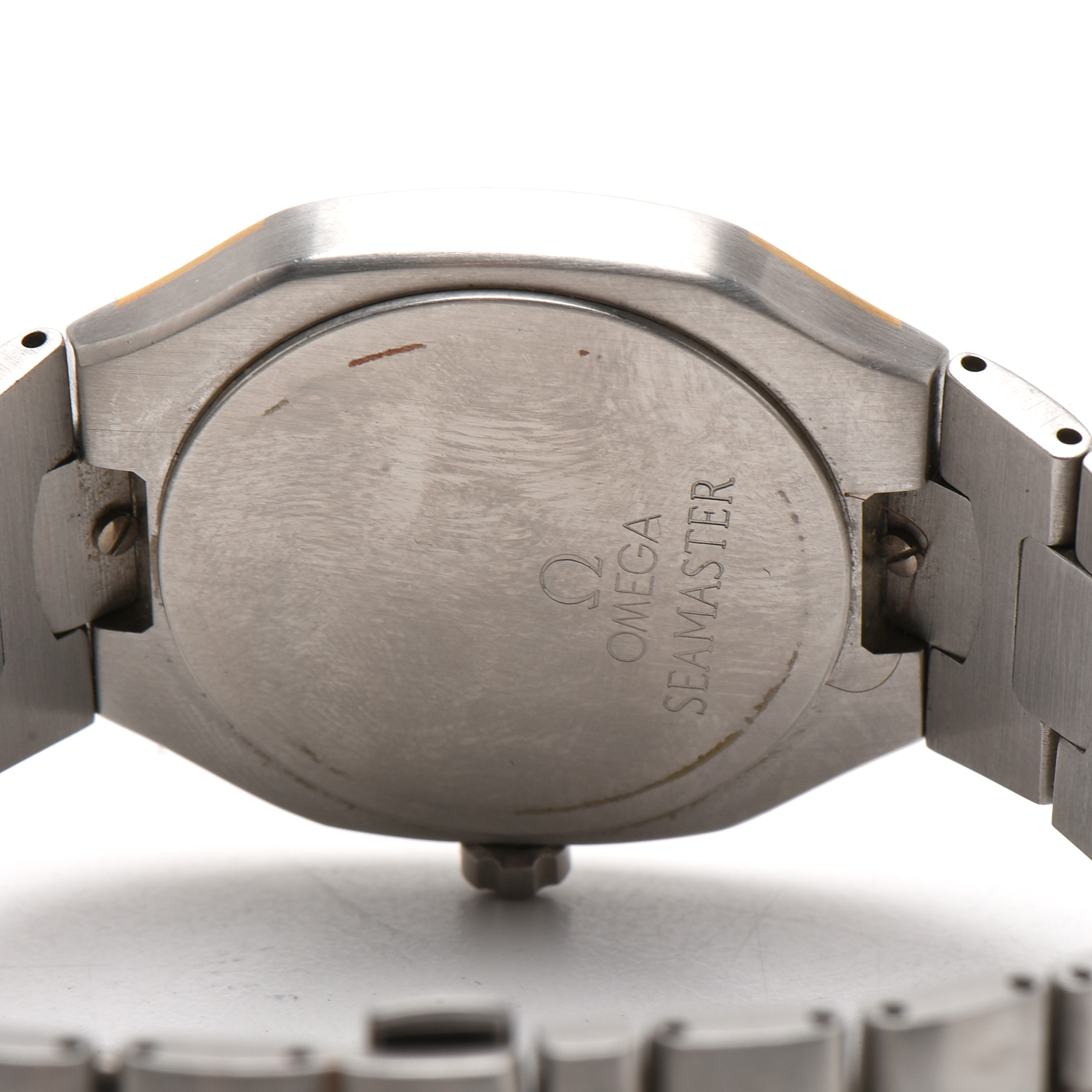 Omega Seamaster Polaris 18K Yellow Gold and Stainless Steel Watch