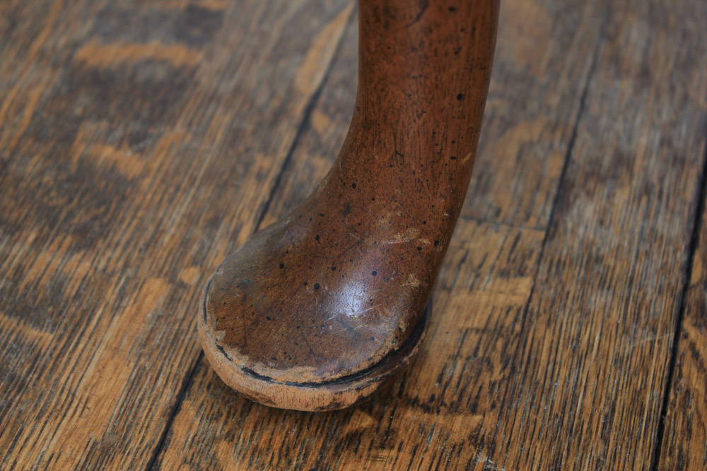 Pair of Antique Queen Anne Style Mahogany Dining Chairs