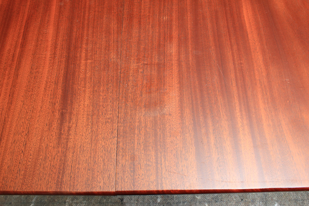 Vintage Duncan Phyfe Style Mahogany Dining Table