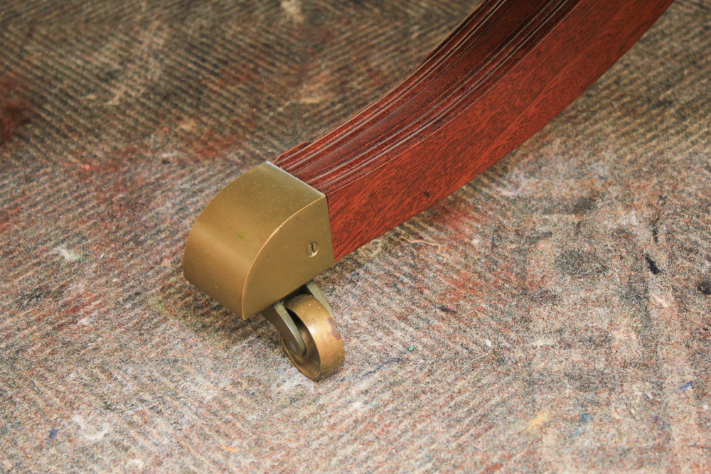 Vintage Duncan Phyfe Style Mahogany Dining Table