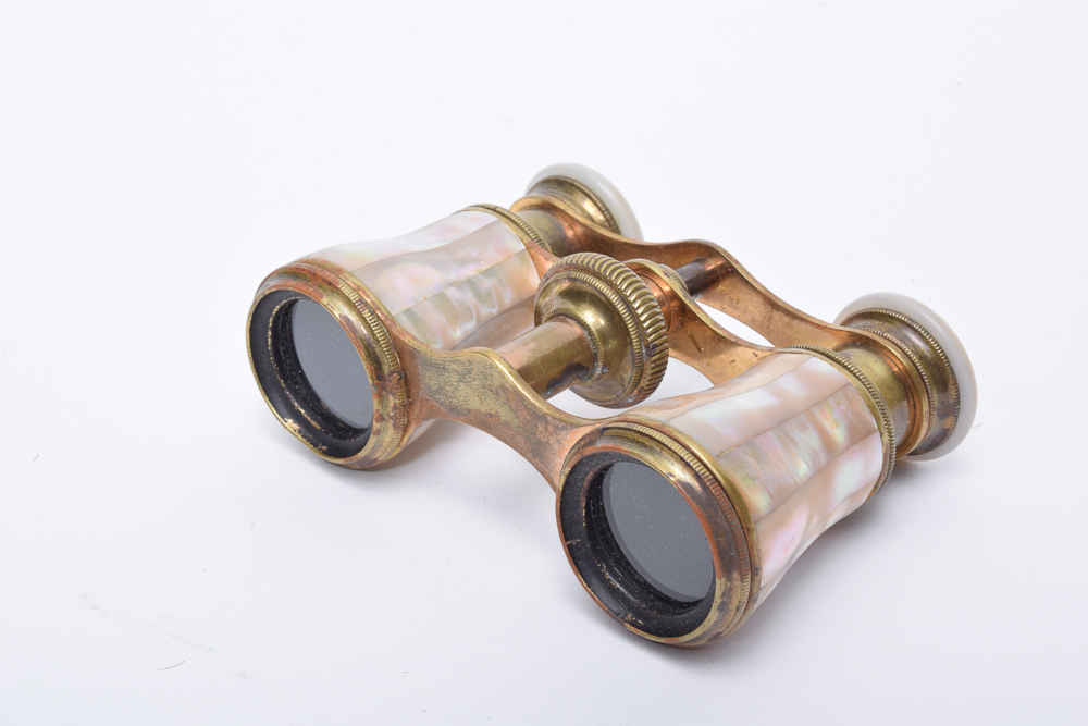 Chevalier Mother of Pearl Opera Glasses