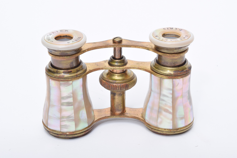 Chevalier Mother of Pearl Opera Glasses