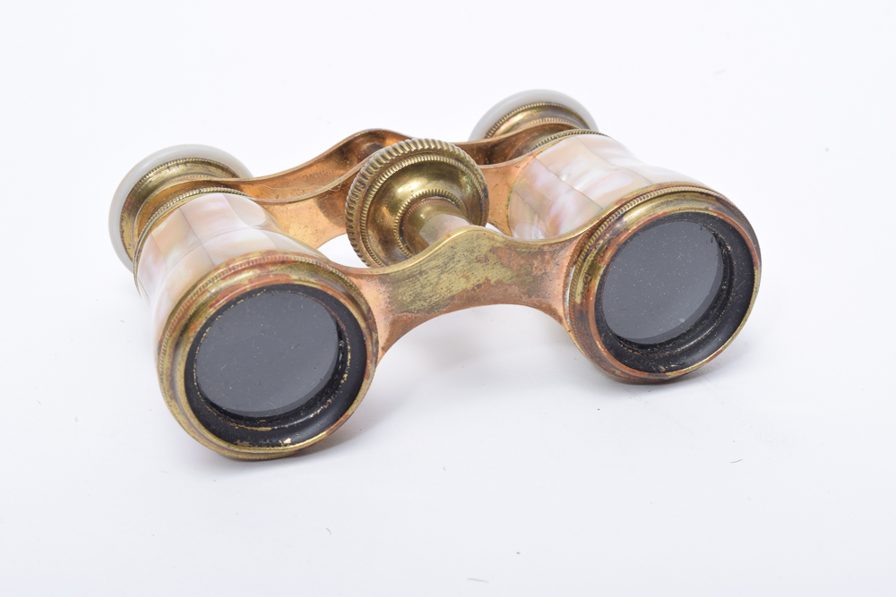 Chevalier Mother of Pearl Opera Glasses