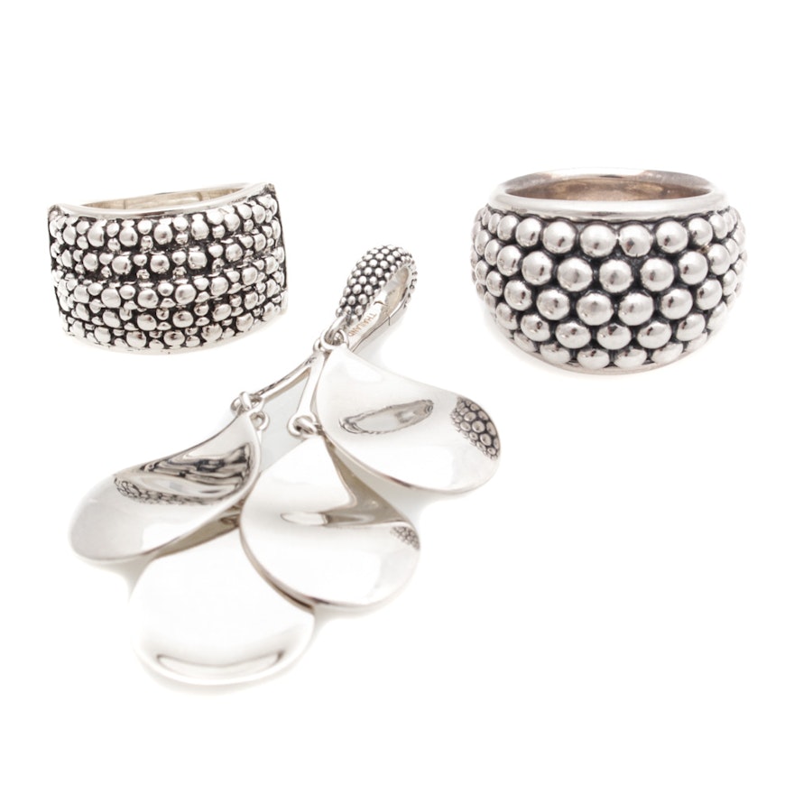 Sterling Silver Jewelry Featuring Michael Dawkins