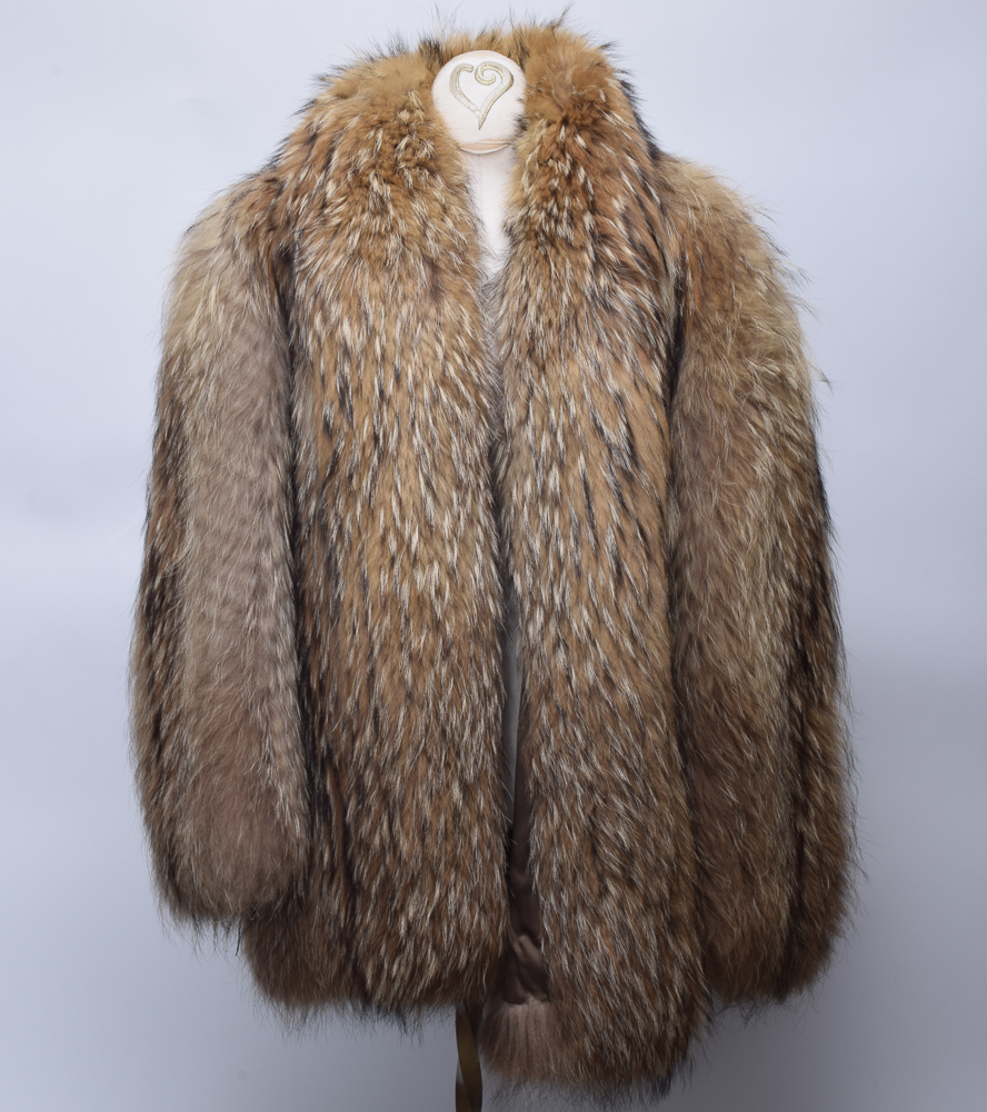 Women's Lumi Tanuki Fur Coat
