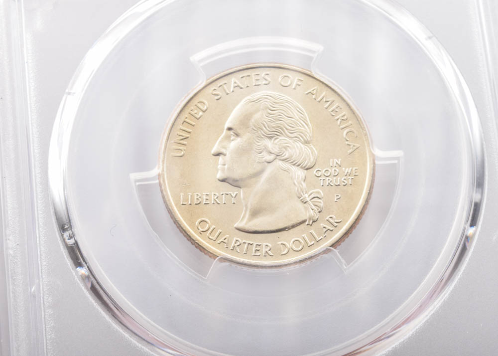PCGS Graded Washington Fifty States Quarter Dollars