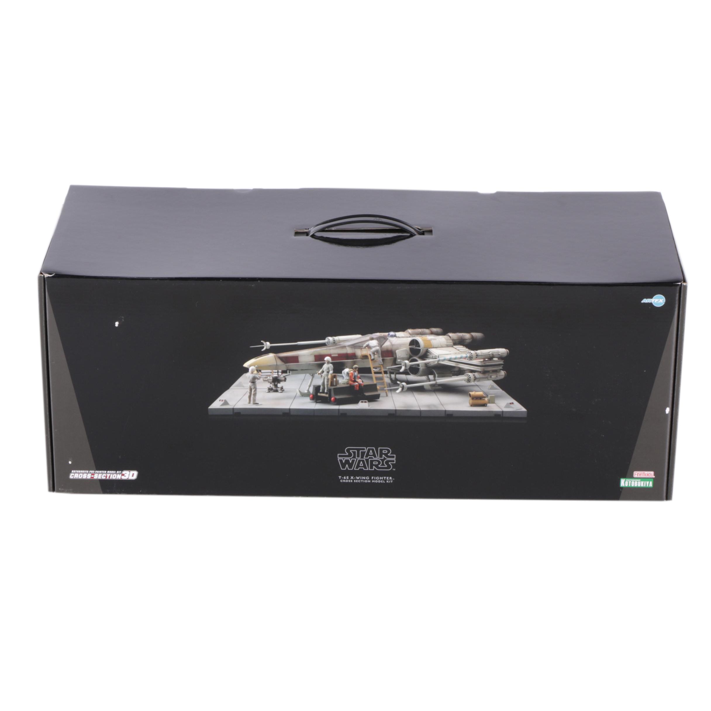 Star Wars T-65 X-Wing Cross Section Pre-Painted Model Kit