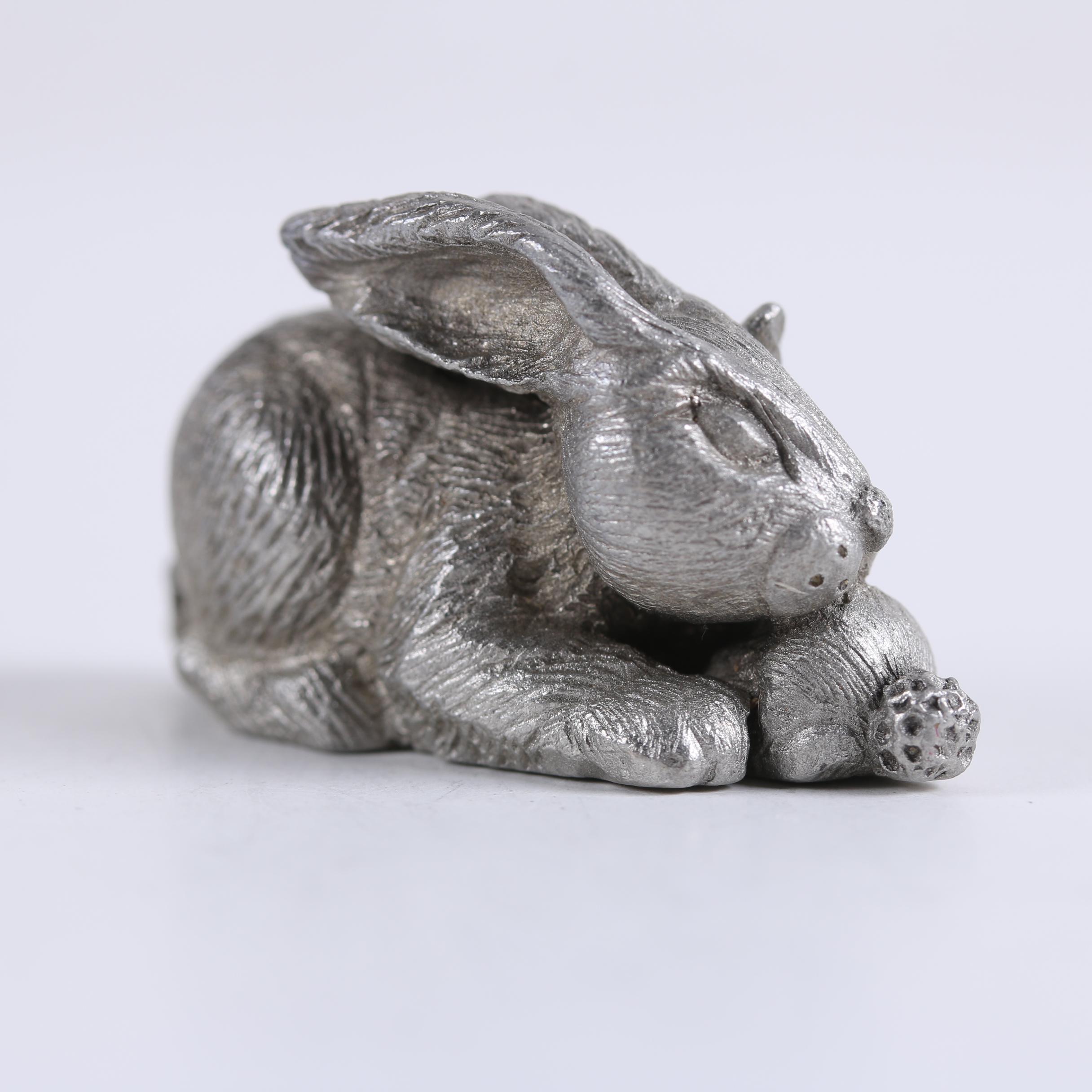 Pewter Animal Figurines