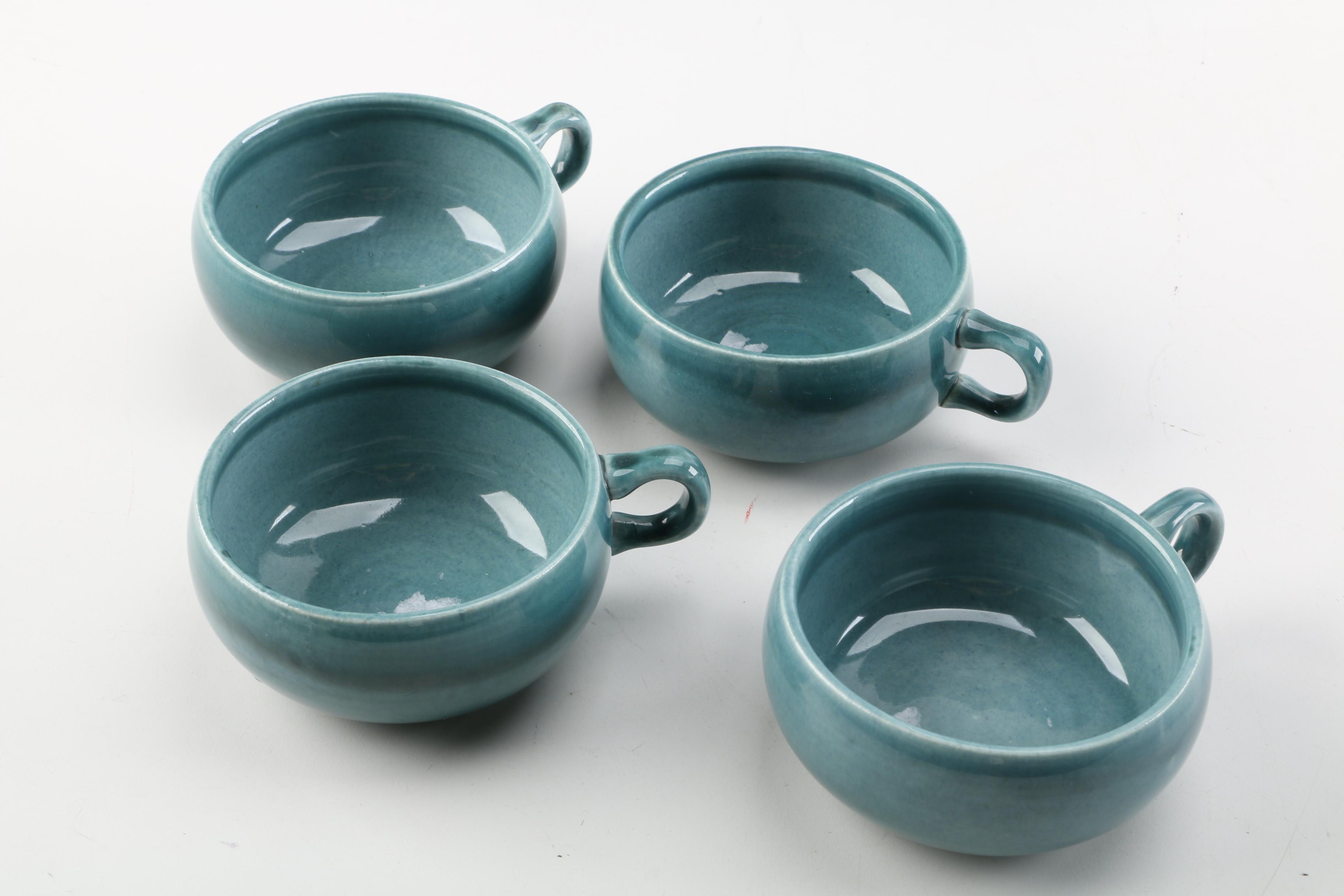Steubenville "American Modern Seafoam Green" Dinnerware, Circa 1939-1950