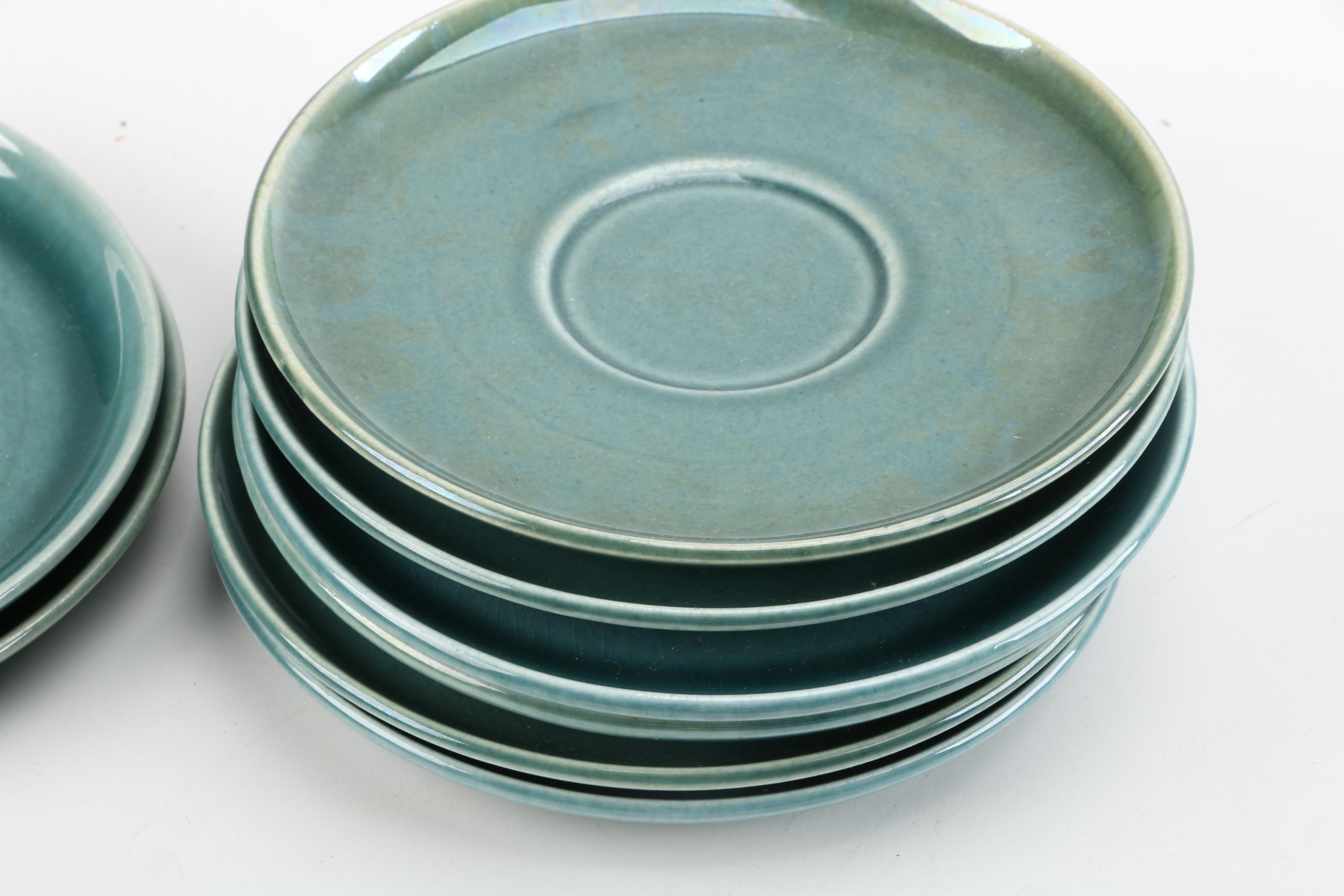 Steubenville "American Modern Seafoam Green" Dinnerware, Circa 1939-1950