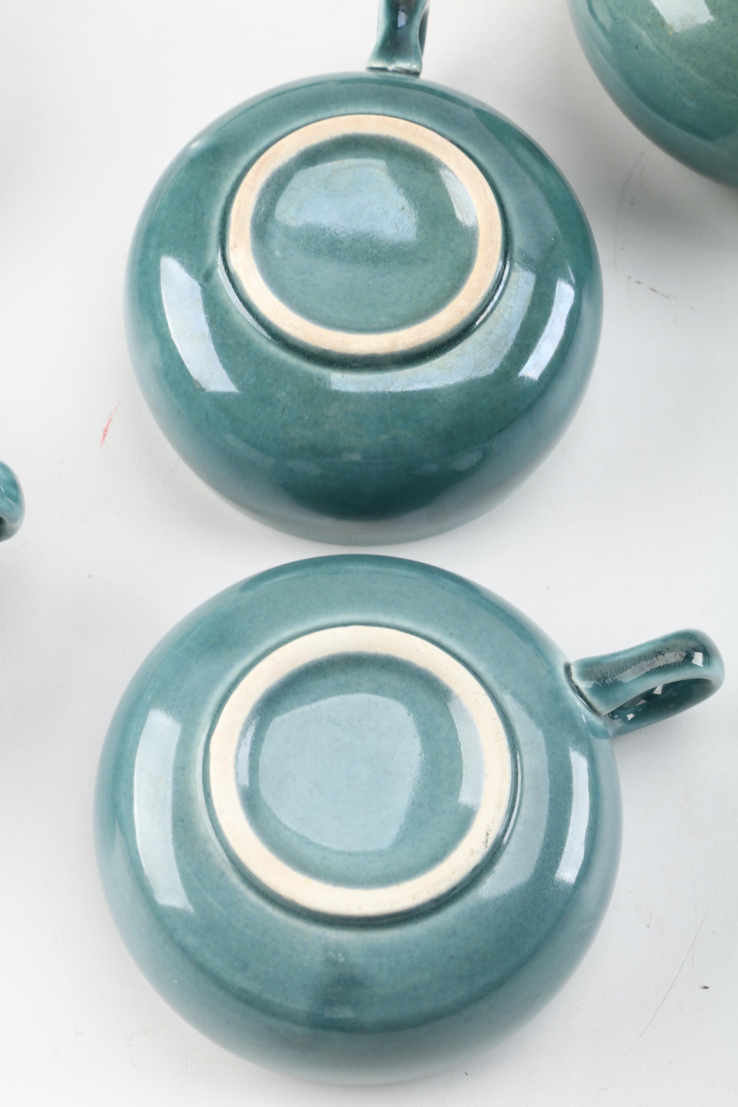 Steubenville "American Modern Seafoam Green" Dinnerware, Circa 1939-1950