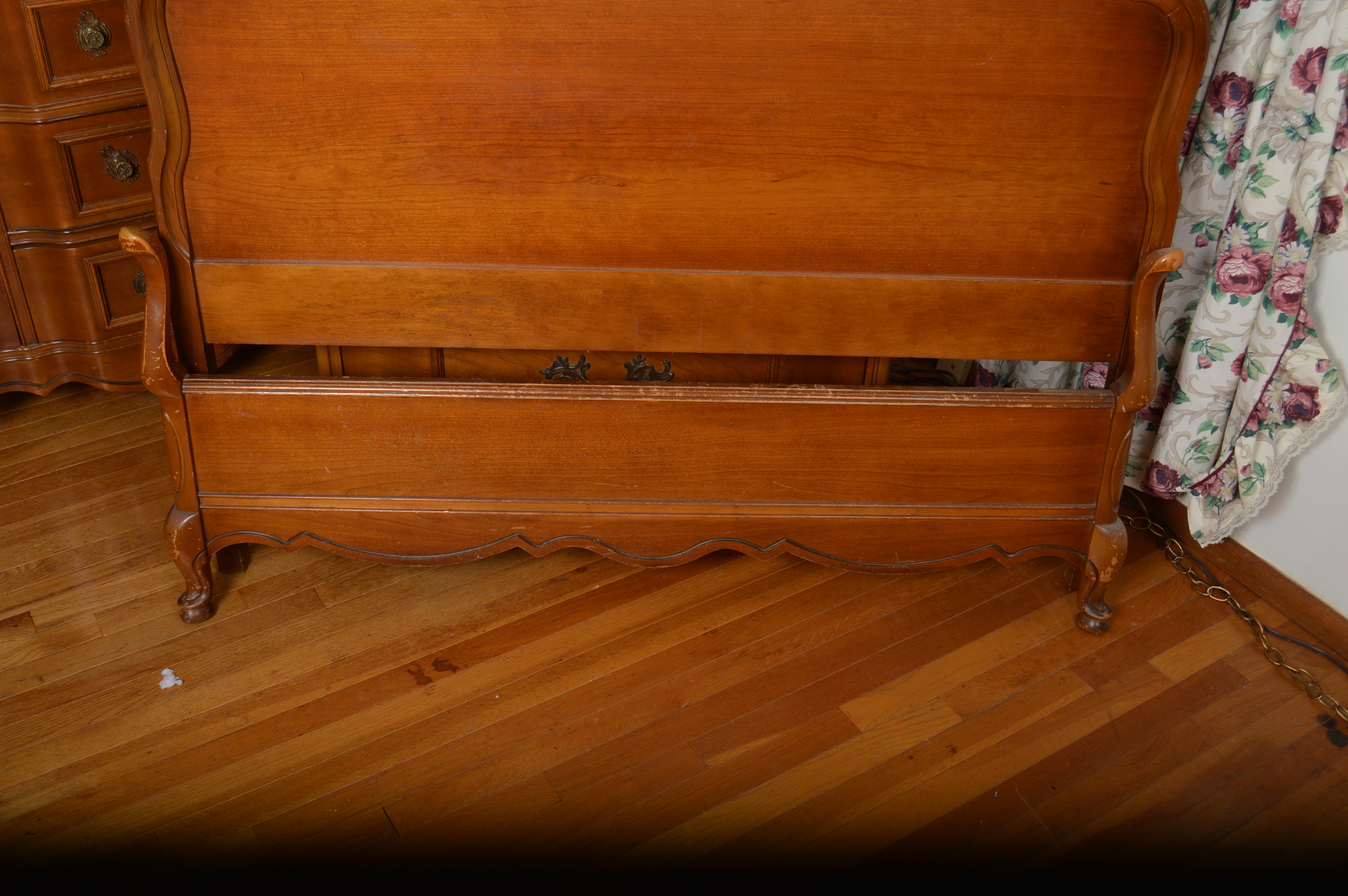 Vintage French Provincial Cherry Bedroom Set by Bassett