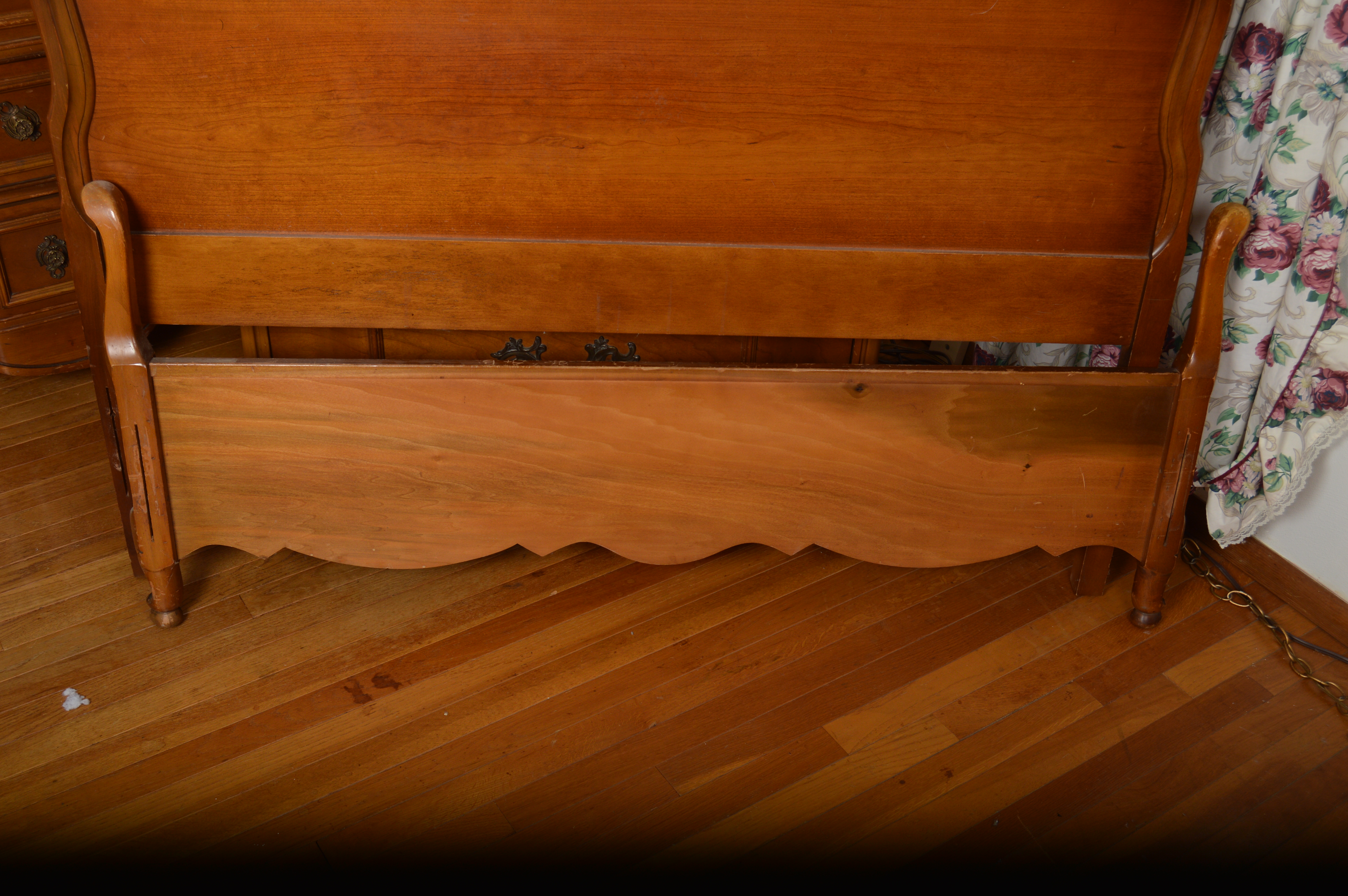 Vintage French Provincial Cherry Bedroom Set by Bassett