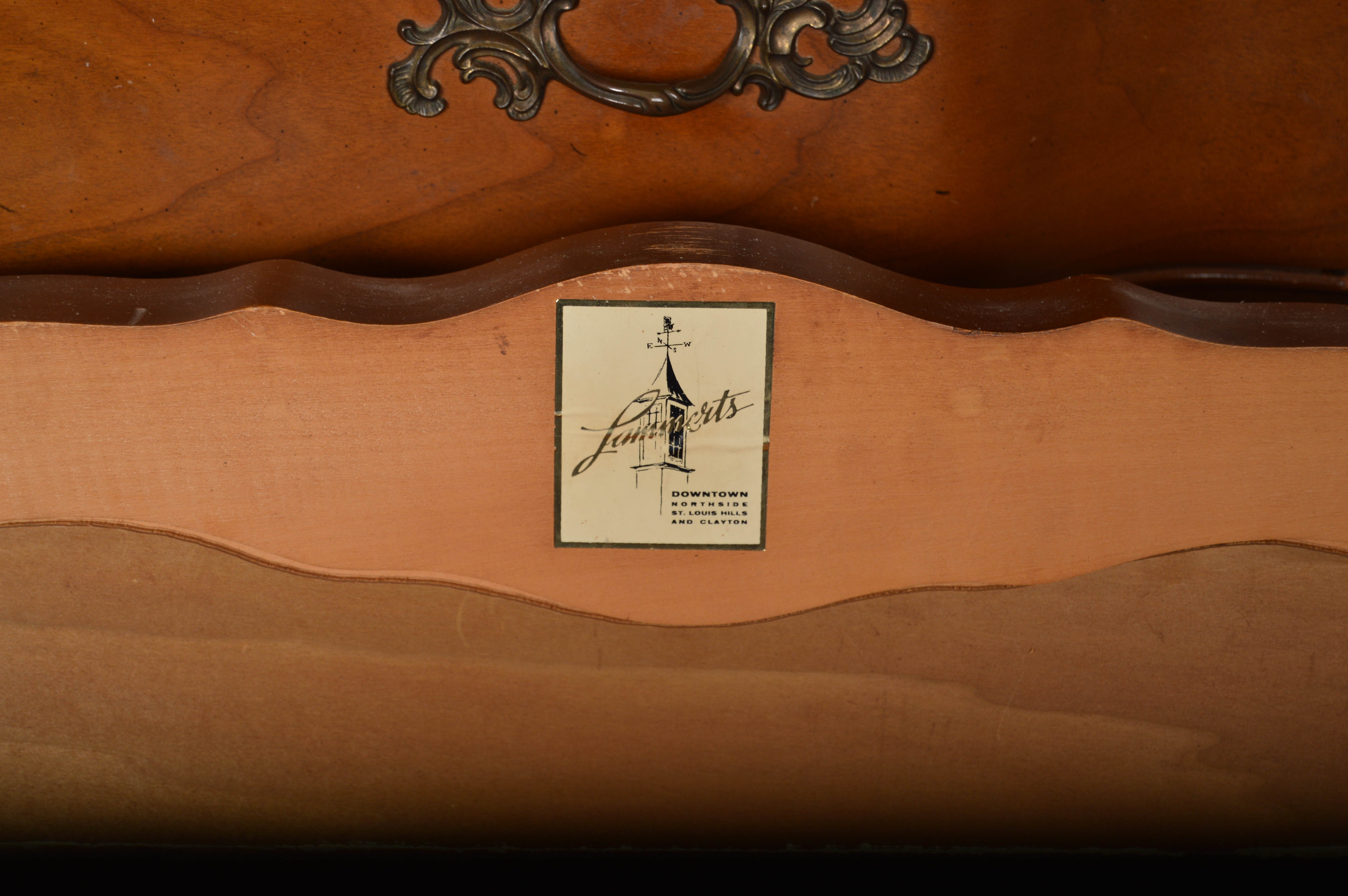 Vintage French Provincial Cherry Bedroom Set by Bassett