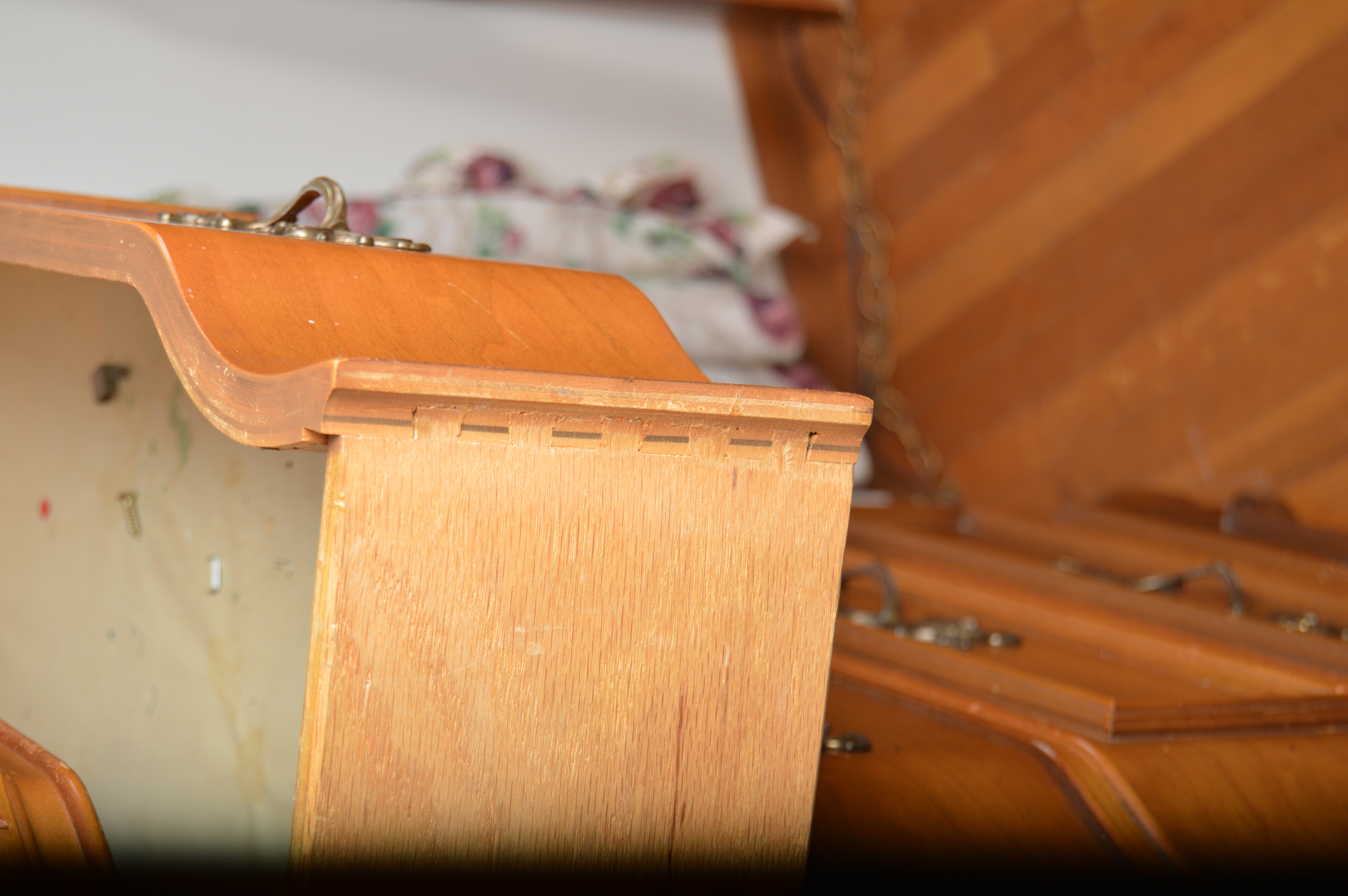 Vintage French Provincial Cherry Bedroom Set by Bassett