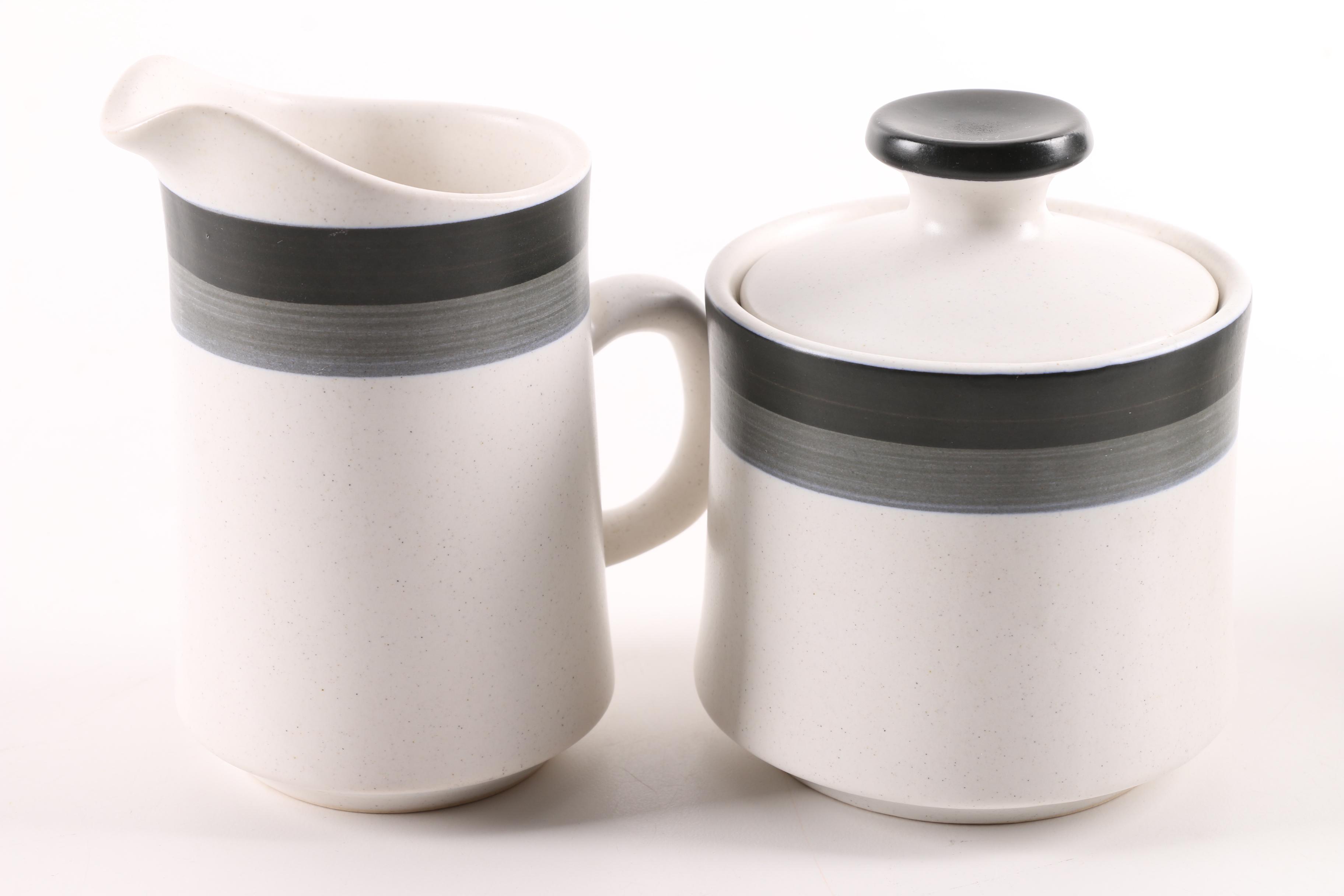 Kasuga by Showa Arrowstone "Black Foot" Dinnerware