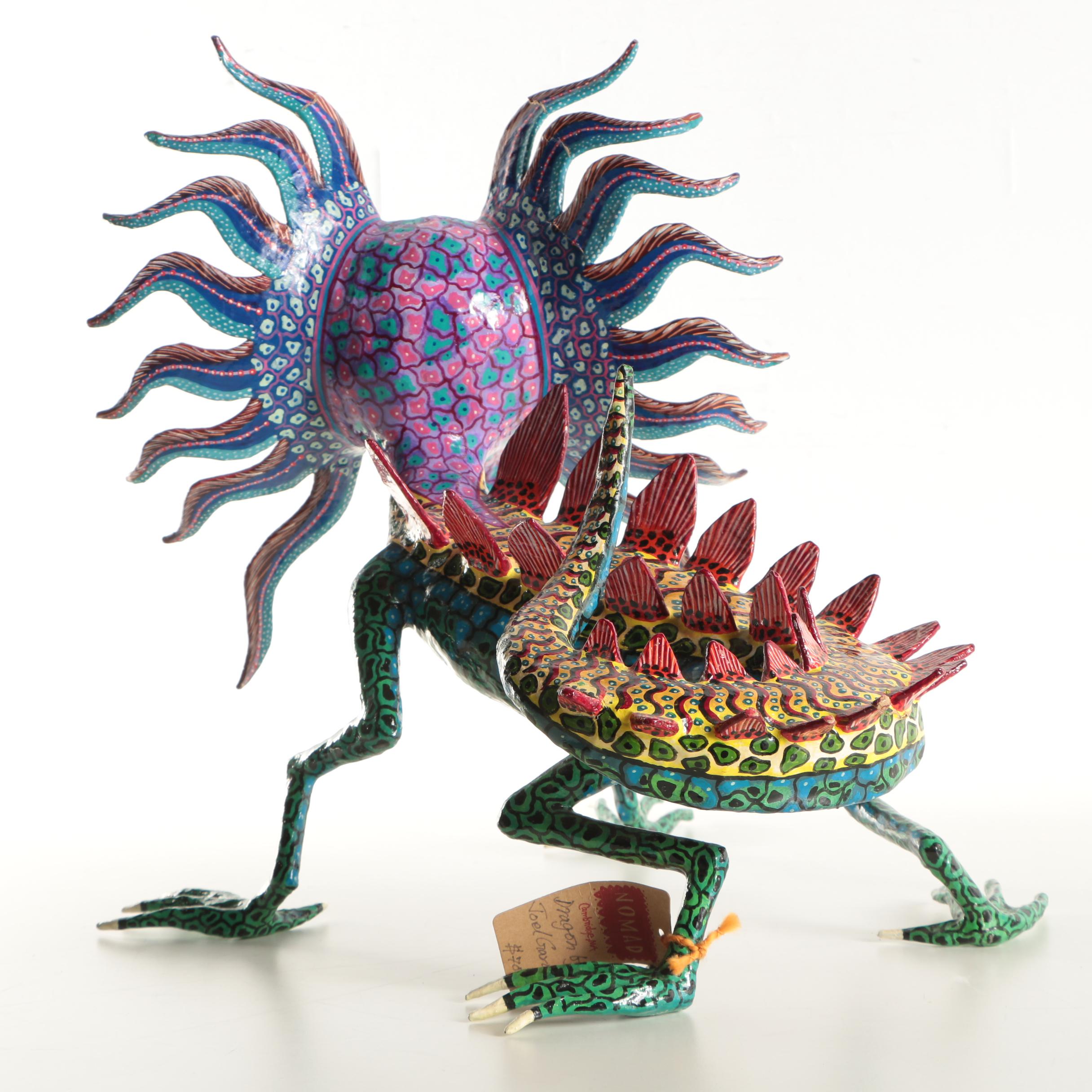 Antonio Joel Garcia Papier-mâché Sculpture "Dragon"
