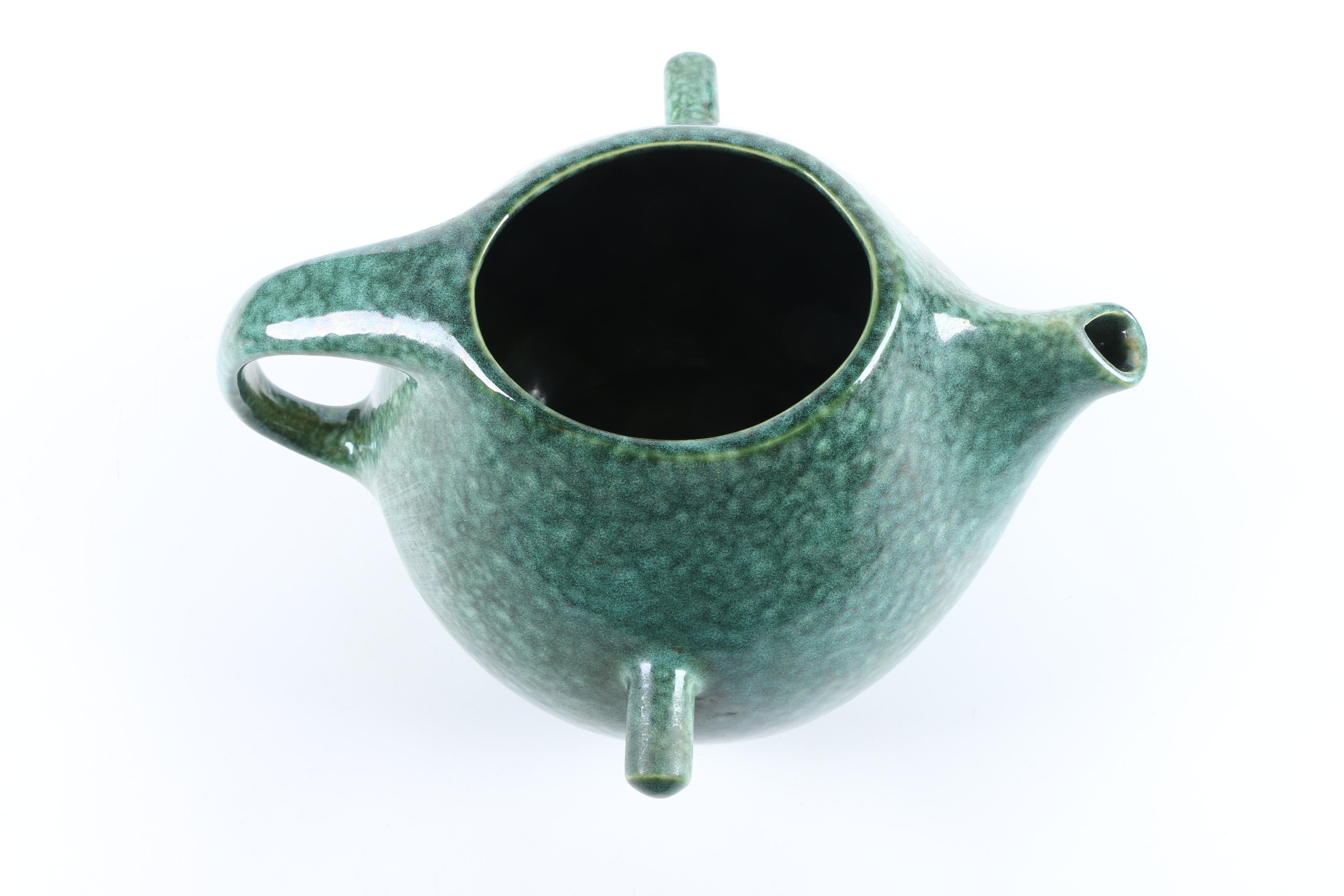 Vintage Raymor by Roseville Coffee Swinging Pot, Designed by Ben Seibel